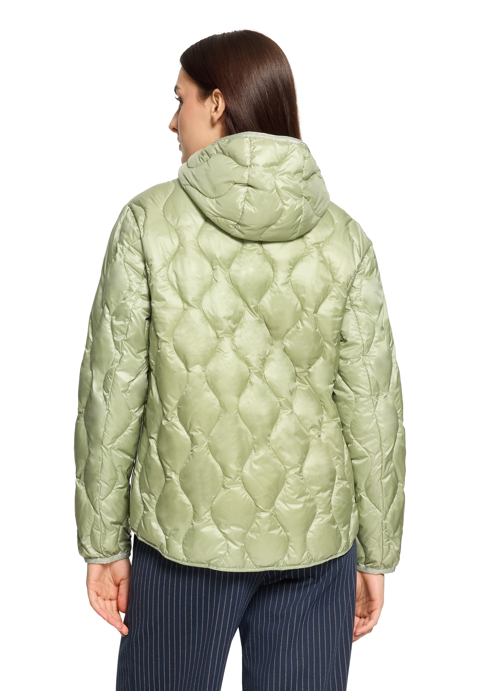 Cartoon Steppjacke »Damen mit Eingrifftaschen« mit Kapuze