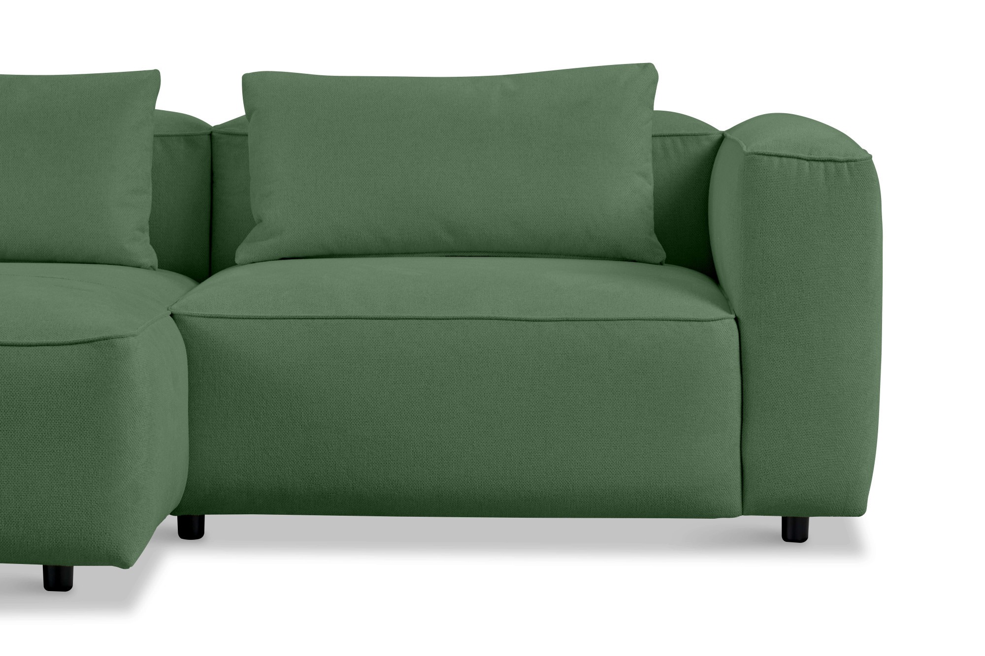 andas Ecksofa »Tvinnet«, Breite 228 cm, extra tiefe Sitzfläche, kubisches Sitzvergnügen