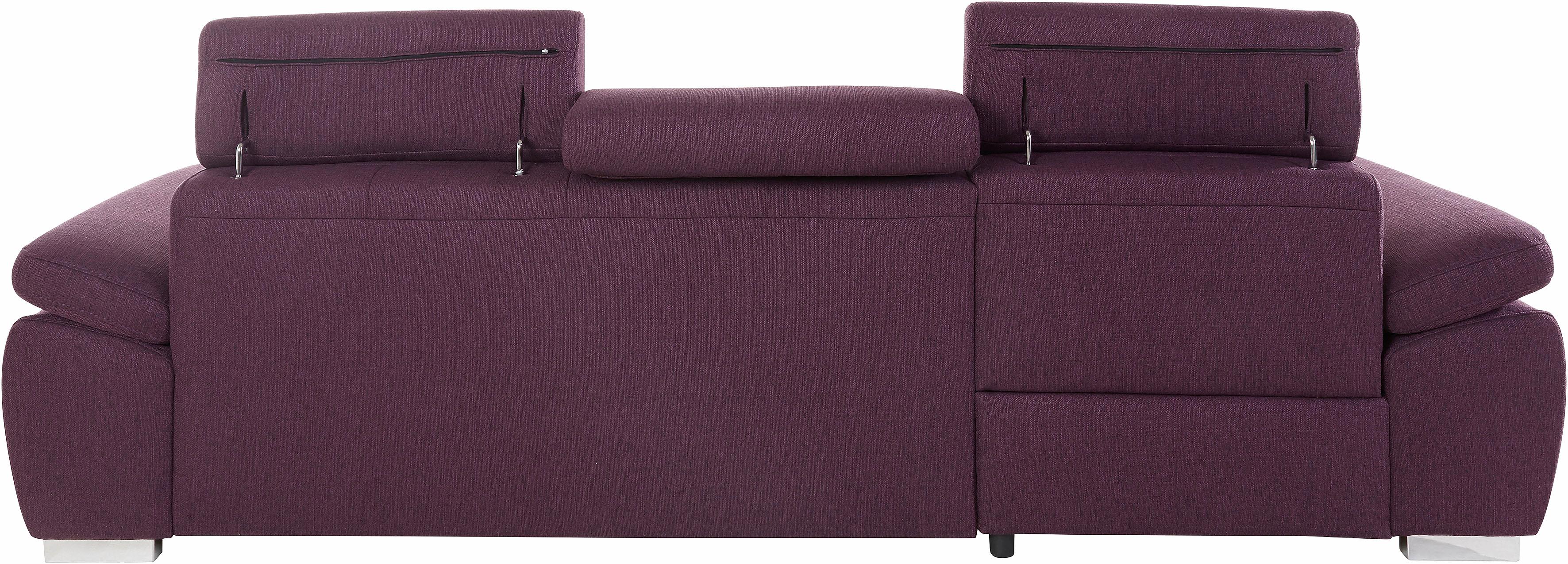 Thumbnail - exxpo - sofa fashion Ecksofa "Spring, super bequem, mit Armteil- und Kopfteilfunktion", L-Form, wahlweise mit Bettfunkti...