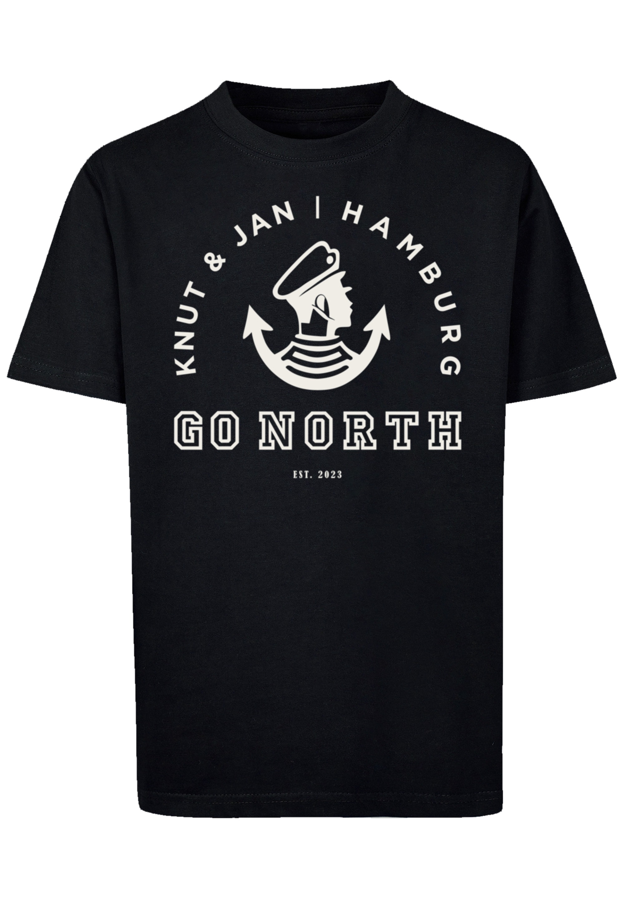 F4NT4STIC | kaufen Jan Hamburg Knut BAUR & T-Shirt Logo«, Print »Go North
