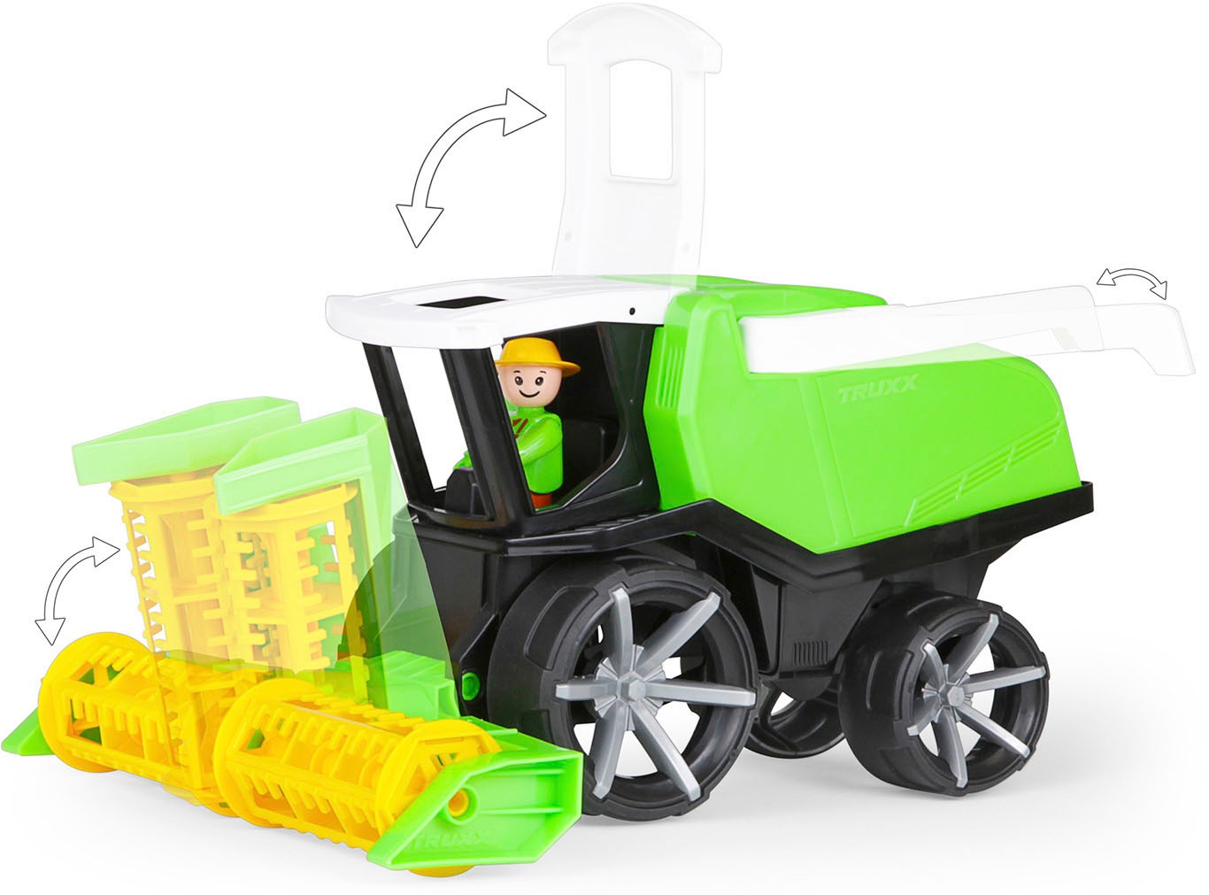 Lena® Spielzeug-Mähdrescher »TRUXX²«, inklusive Spielfigur; Made in Europe