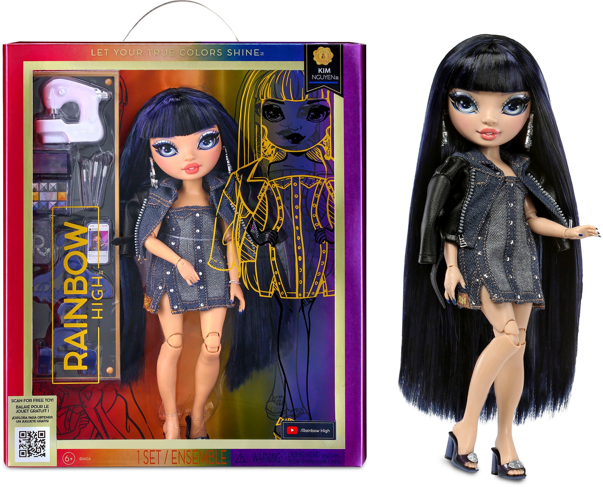 RAINBOW HIGH Anziehpuppe »S23 Fashion - Kim Nguyen (Blue)«