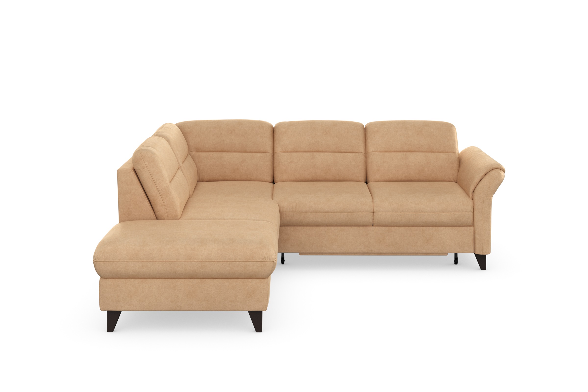 sit&more Ecksofa "Mellum L-Form" Federkern, wahlweise mit Bettfunktion, Sta günstig online kaufen