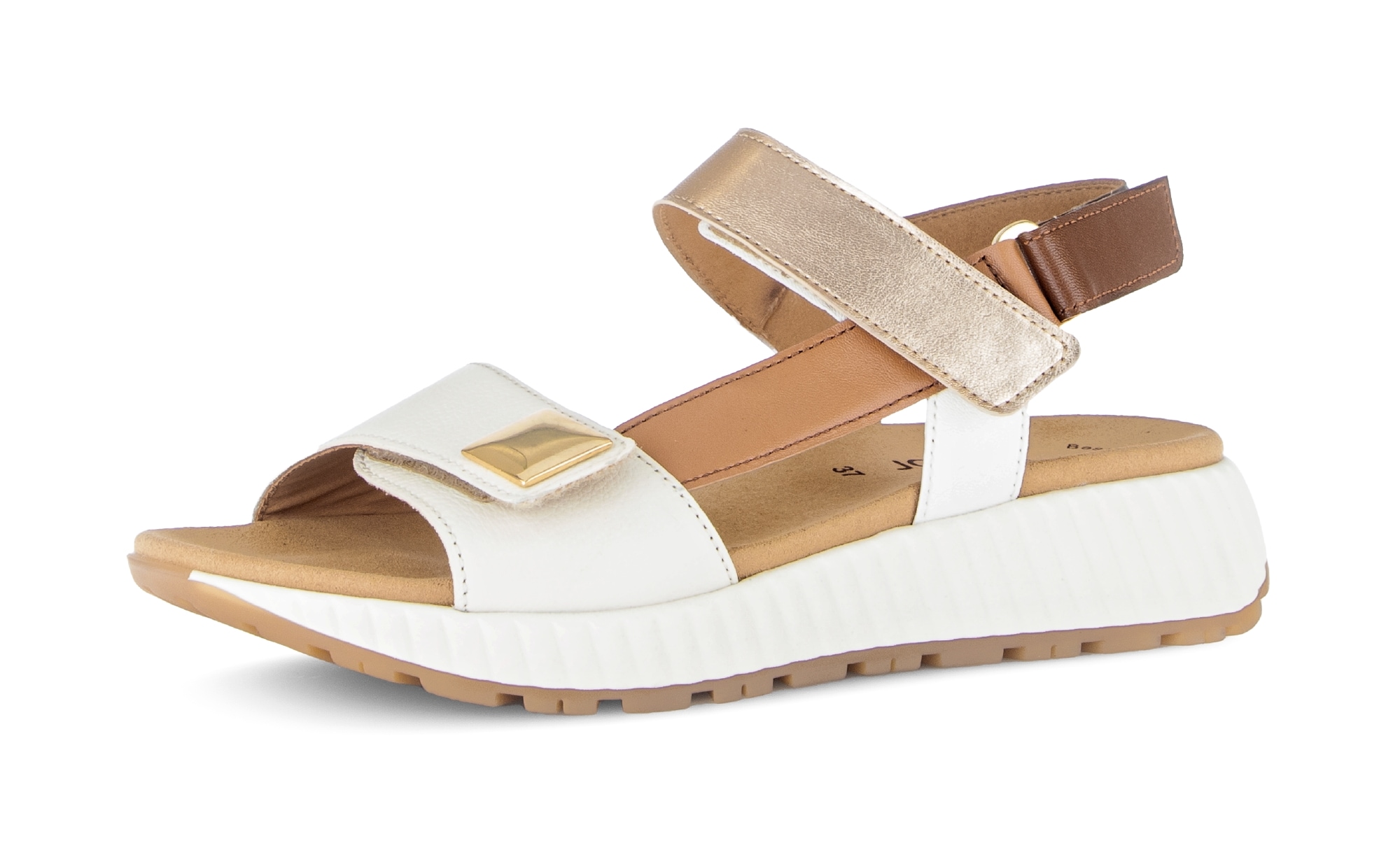 Gabor Keilsandalette Riemchensandale, Sommerschuh mit edlem Schmuckelement günstig online kaufen