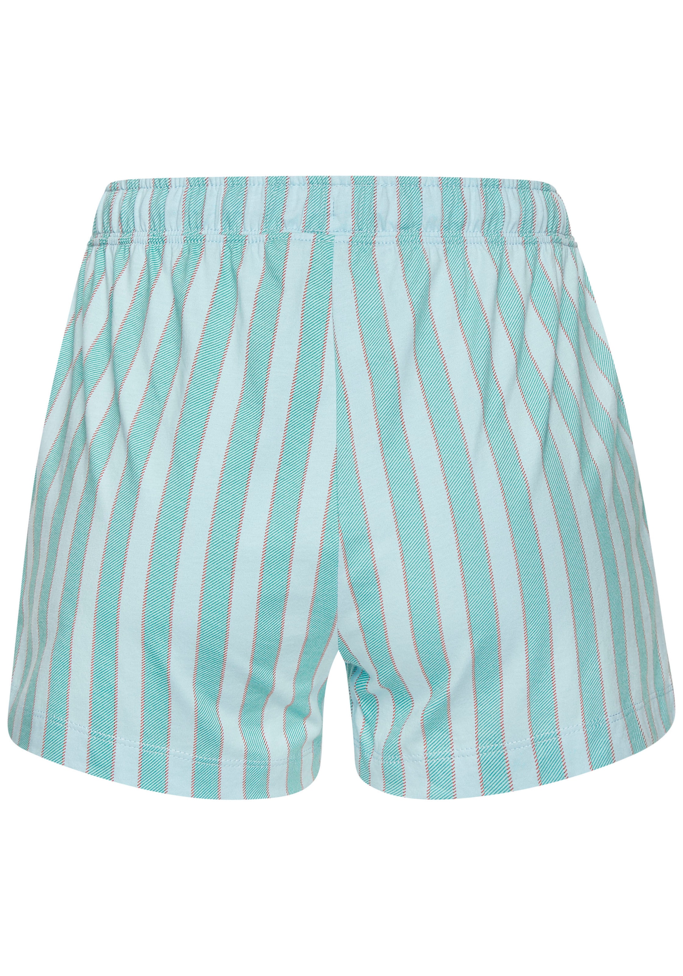 Vivance Dreams Pyjamashorts, mit zartem Streifenmuster