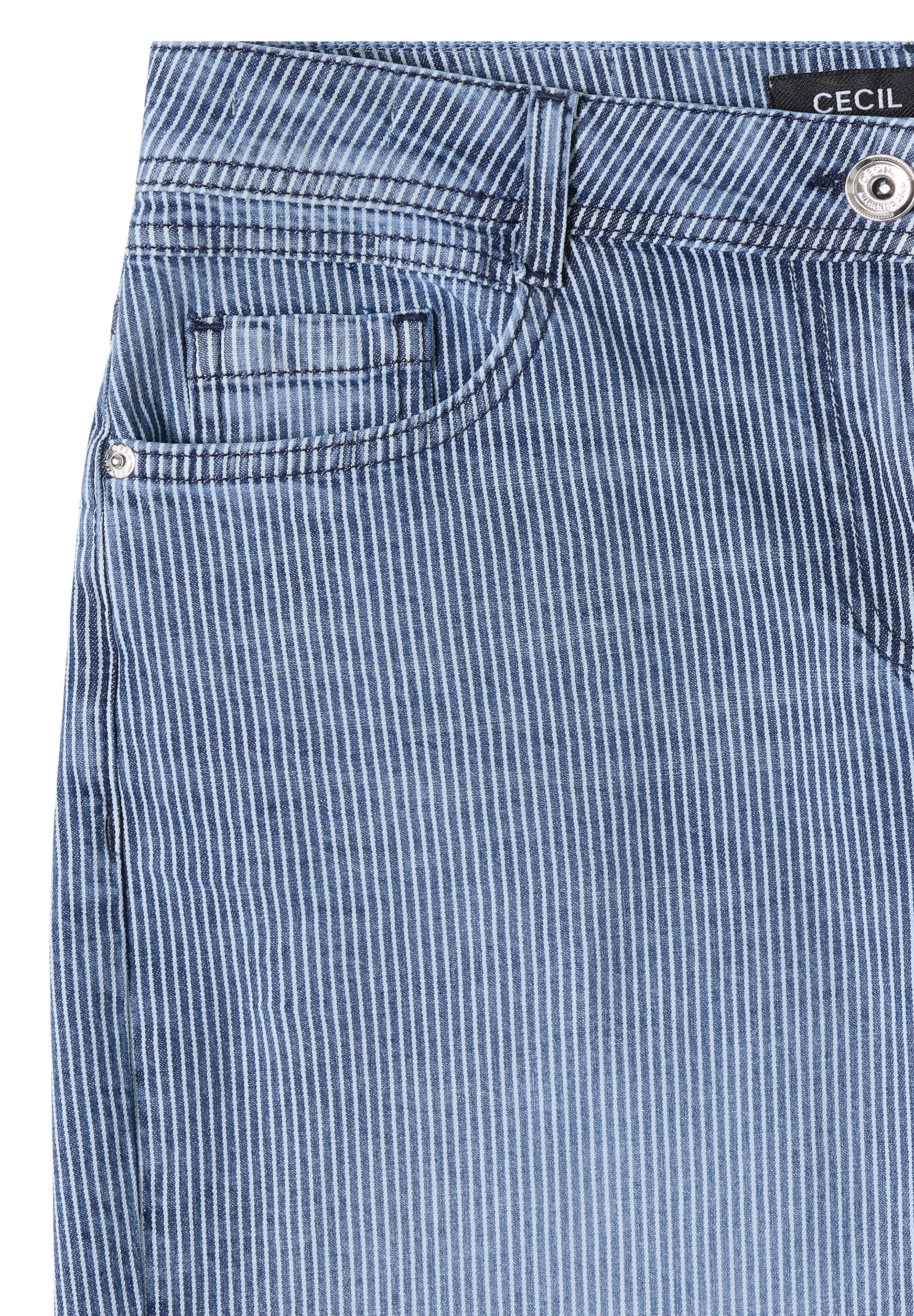 Cecil Loose-fit-Jeans aus Baumwolle mit Stretchanteil