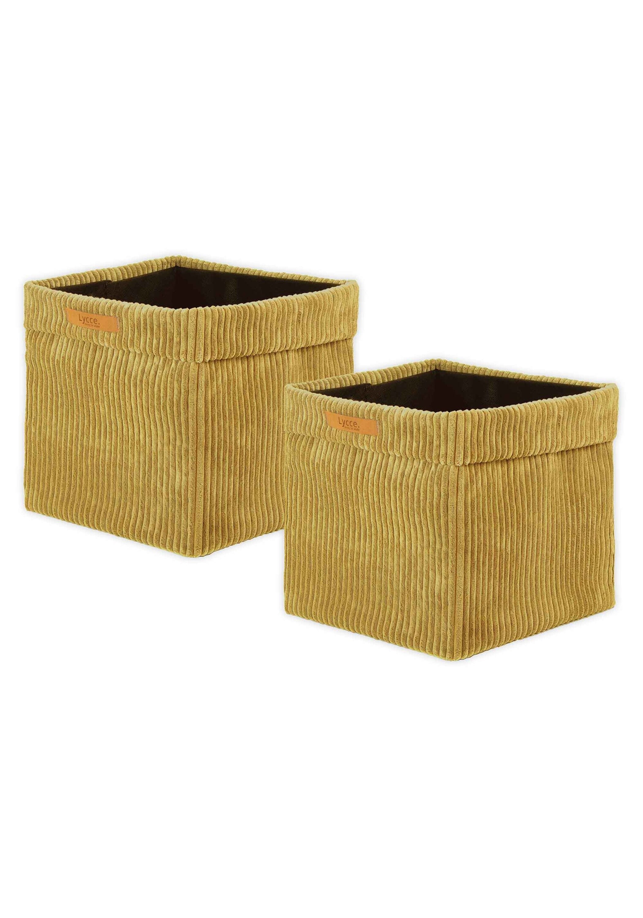 Lycce Aufbewahrungsbox "Aufbewahrungskorb Faltbare Aufbewahrungsbox Cord 2P 2er Pack"
