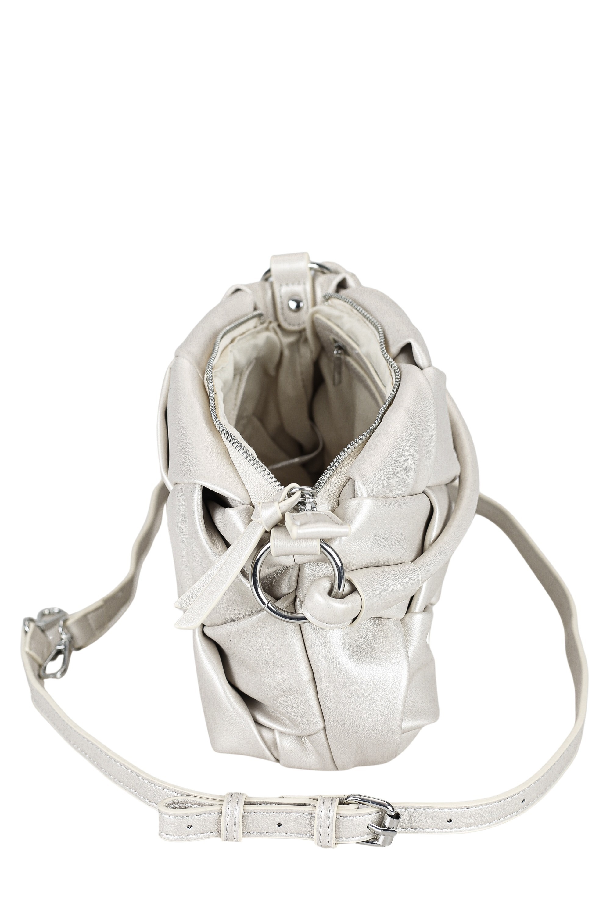 COLLEZIONE ALESSANDRO Schultertasche »Giorgia«, Elegante Flechttasche mit Trageriemen