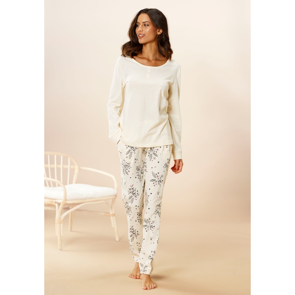 Vivance Dreams Pyjama, (2 tlg.)