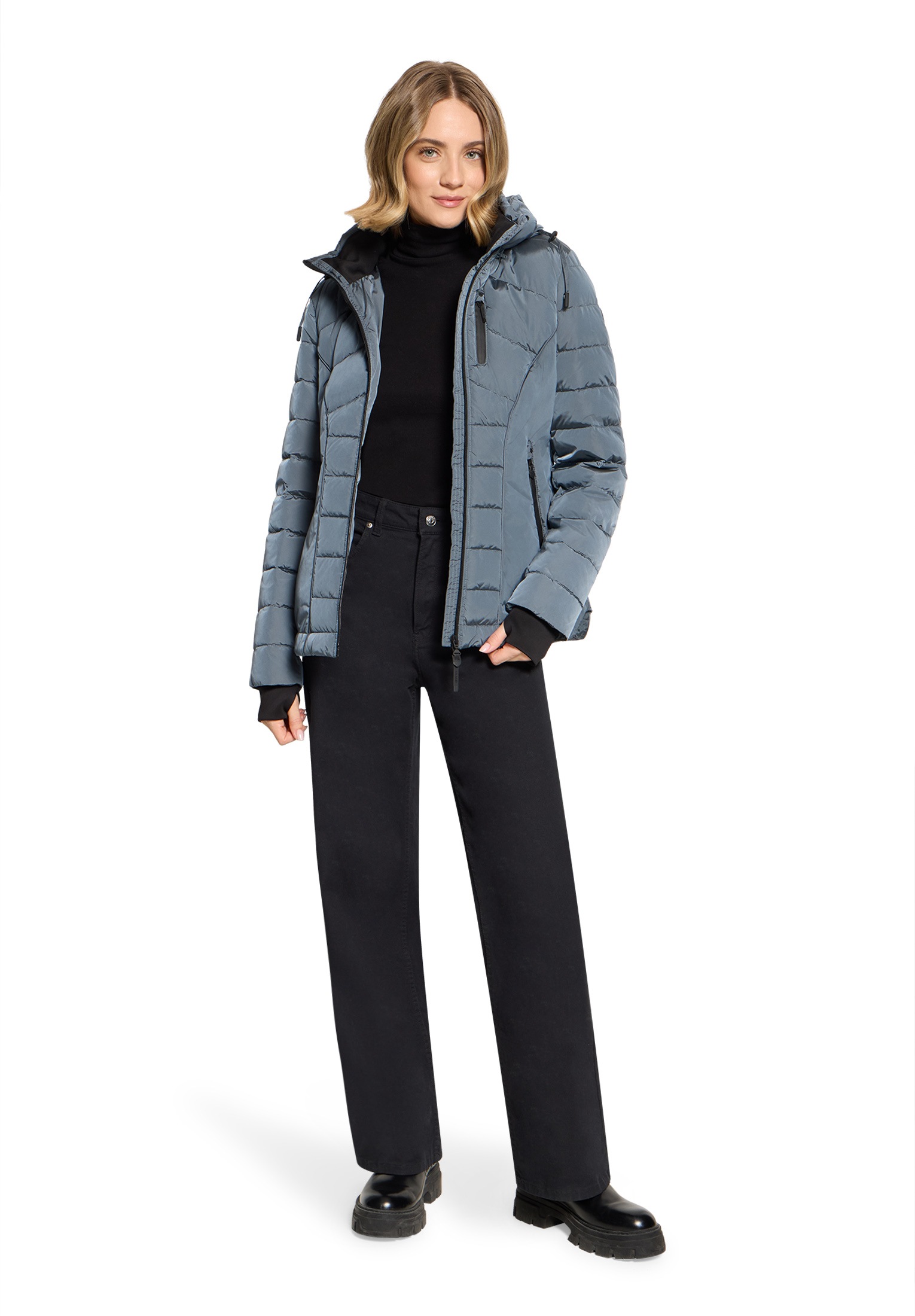 Gil Bret Steppjacke mit Kapuze Winterjacke mit Kapuze