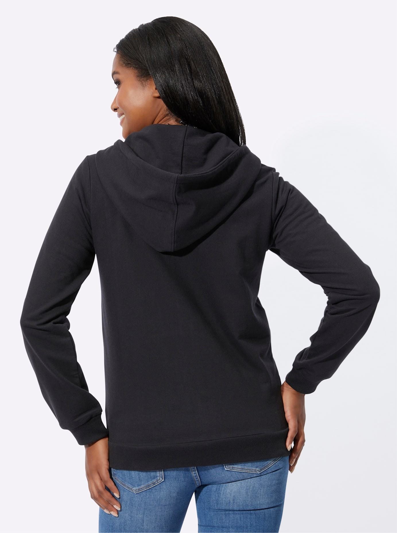Inspirationen Shirtjacke »Sweatjacke«, (1 tlg.)
