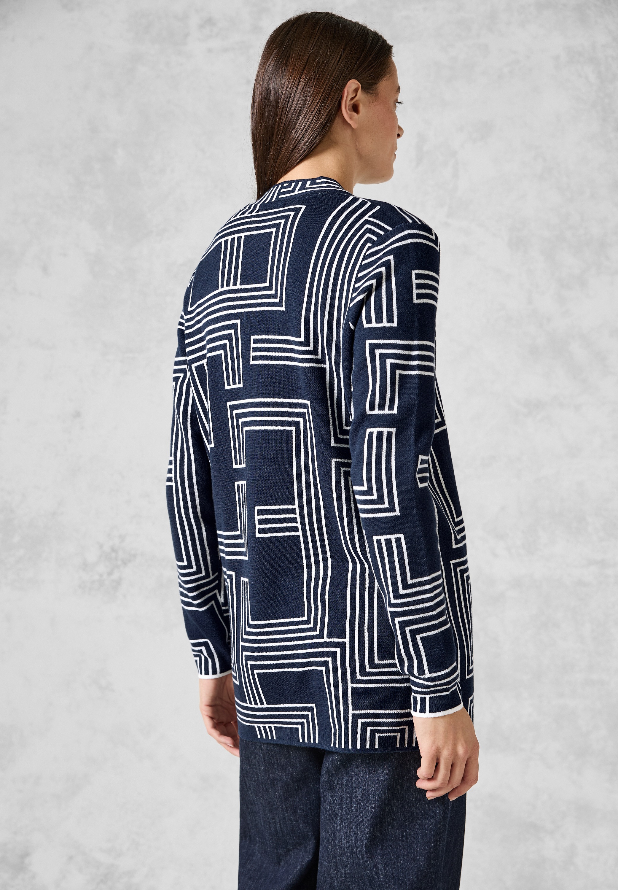 Cecil Strickjacke, im soften Baumwoll-Mix