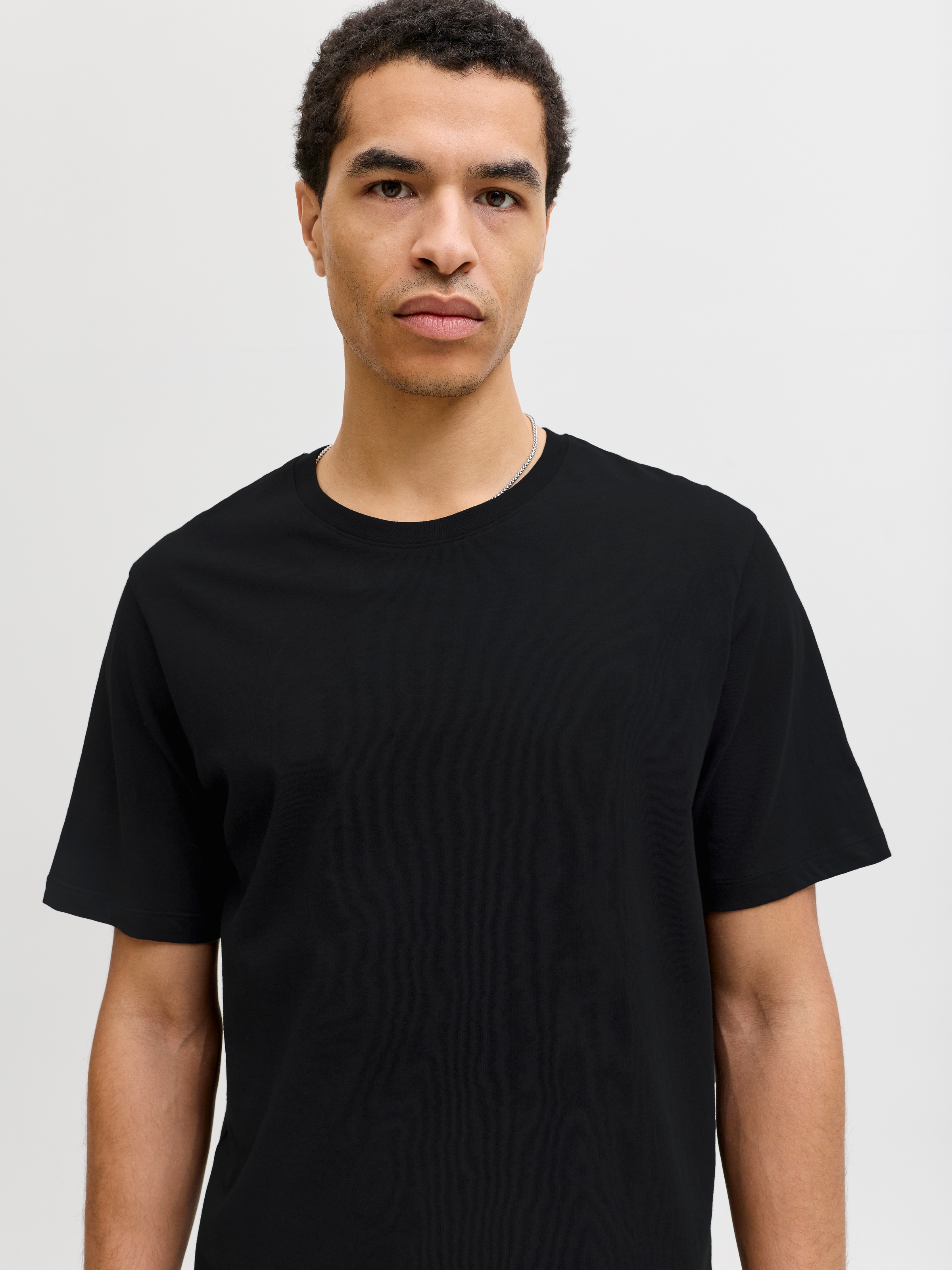 Jack & Jones »JJEORGANIC BASIC TEE SS O-NECK NOOS« Baumwolle, regular fit