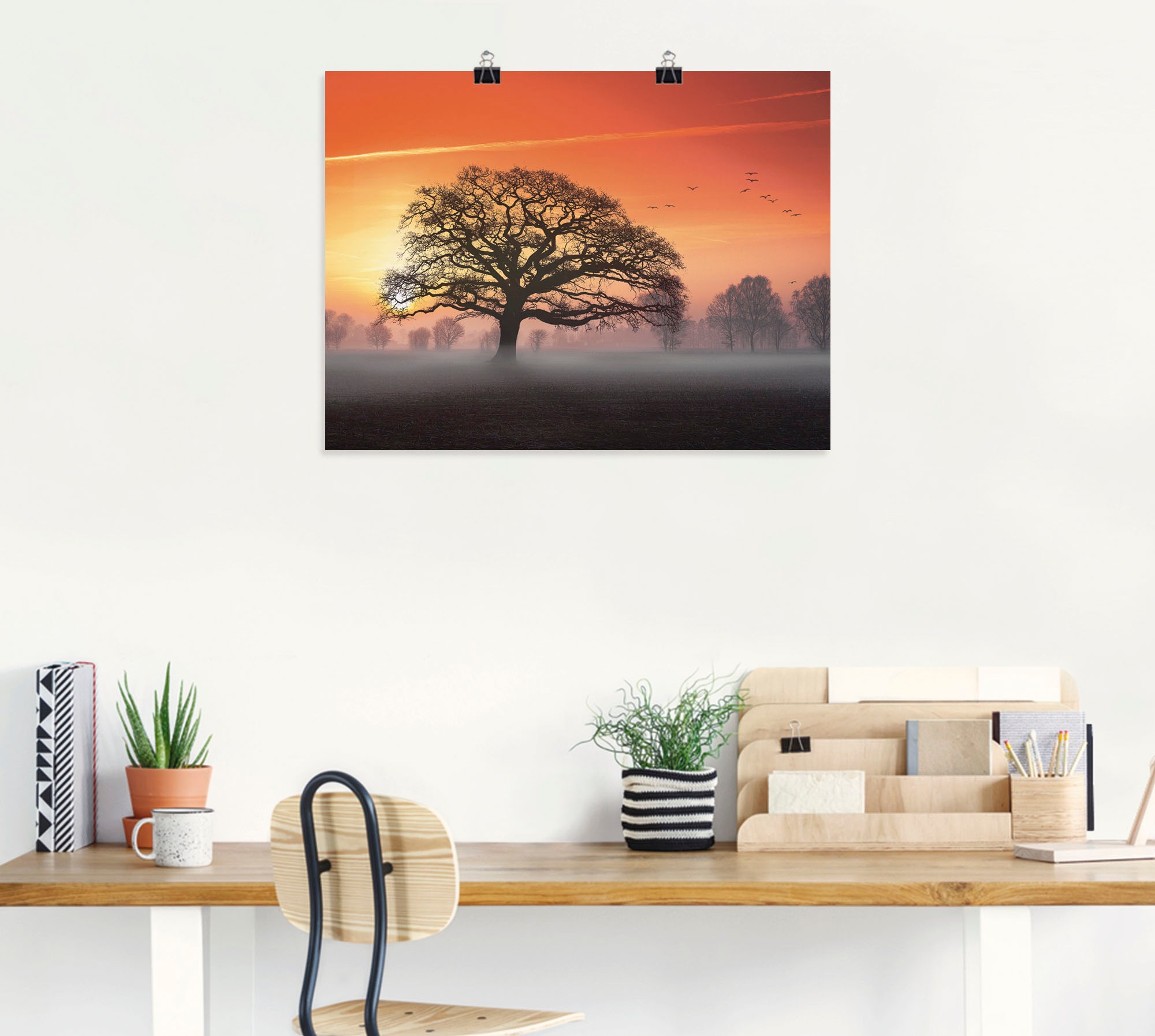 Artland Wandbild »Filigran und mehr...«, Bäume, (1 St.), als Leinwandbild, Poster in verschied. Größen