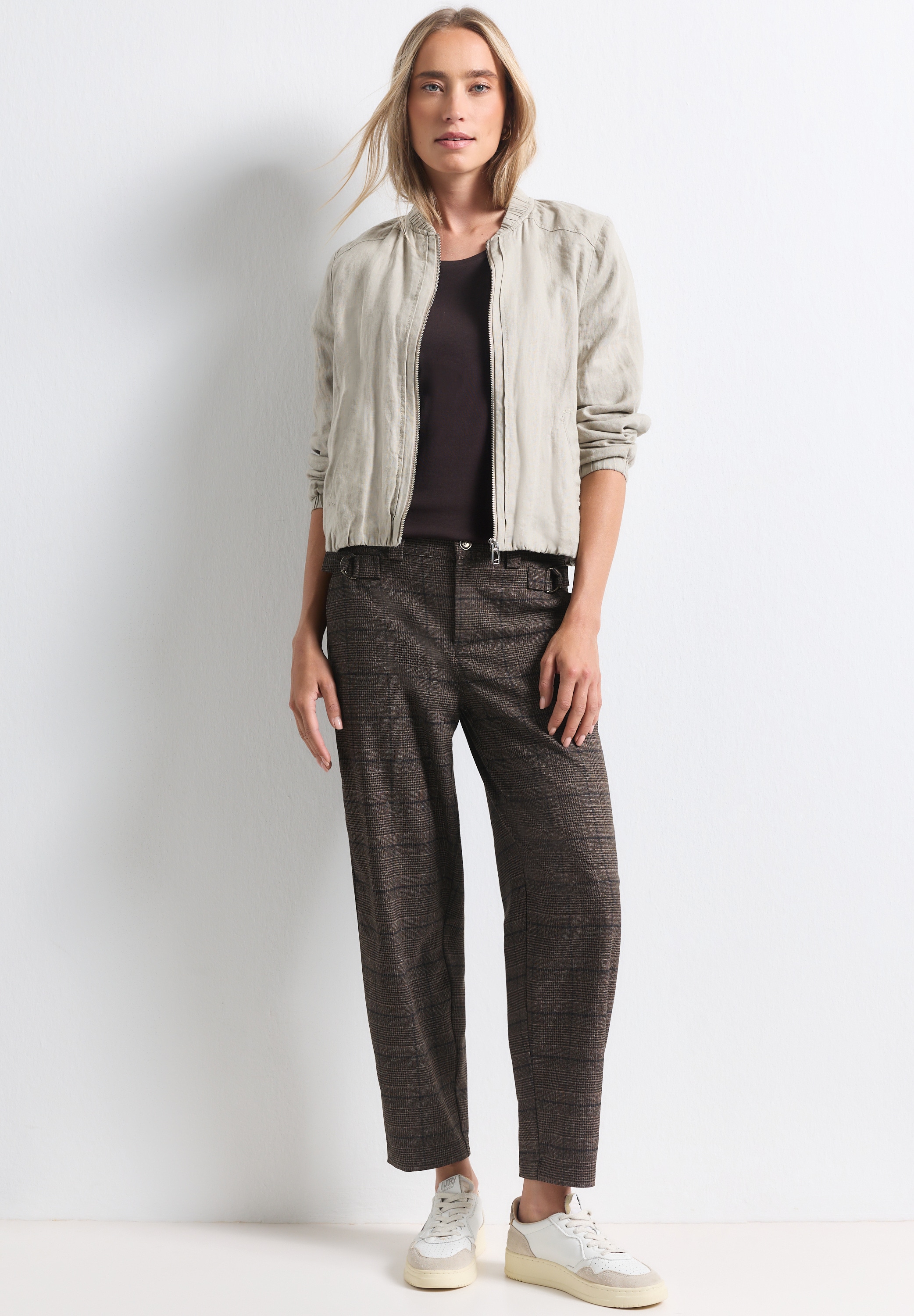 STREET ONE Stoffhose  High Waist