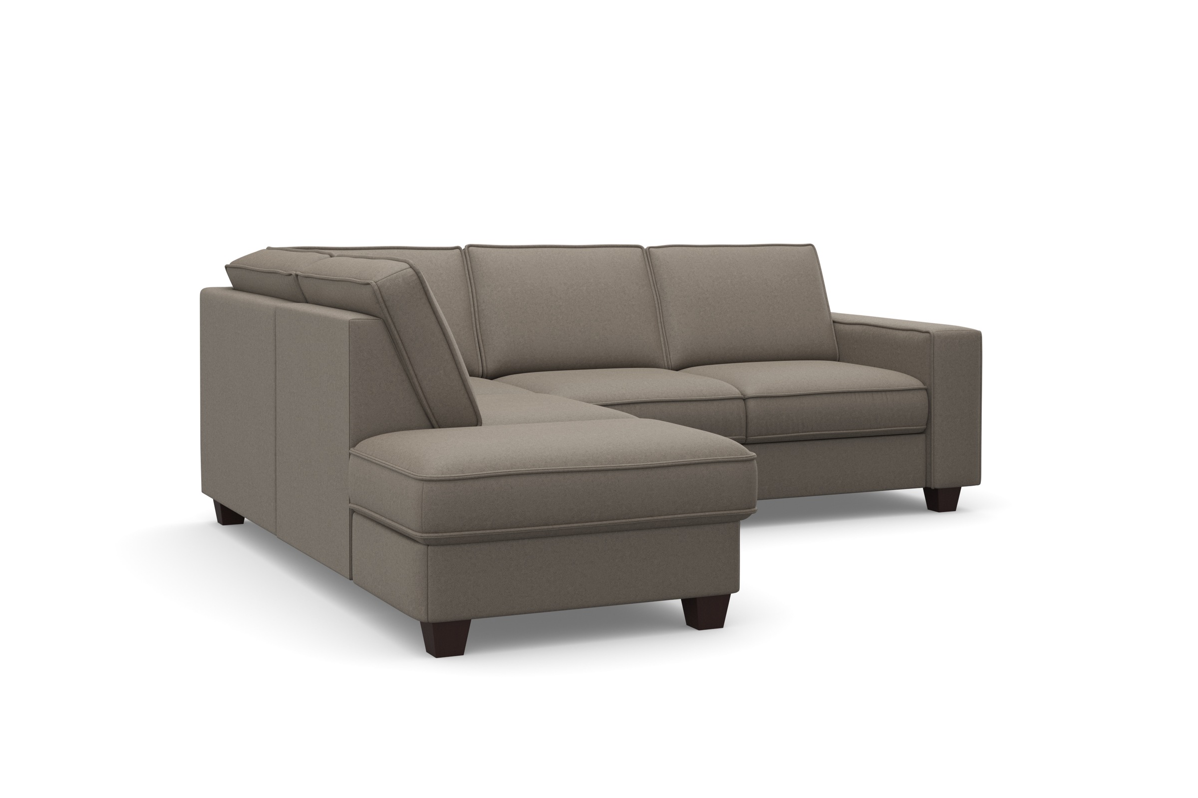 Thumbnail - Home affaire Ecksofa "County L-Form" wahlweise Ottomane links oder rechts, mit Federkern-Polsterung