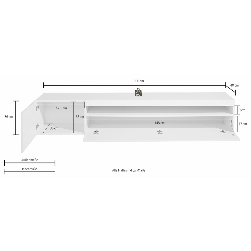 Tecnos Lowboard