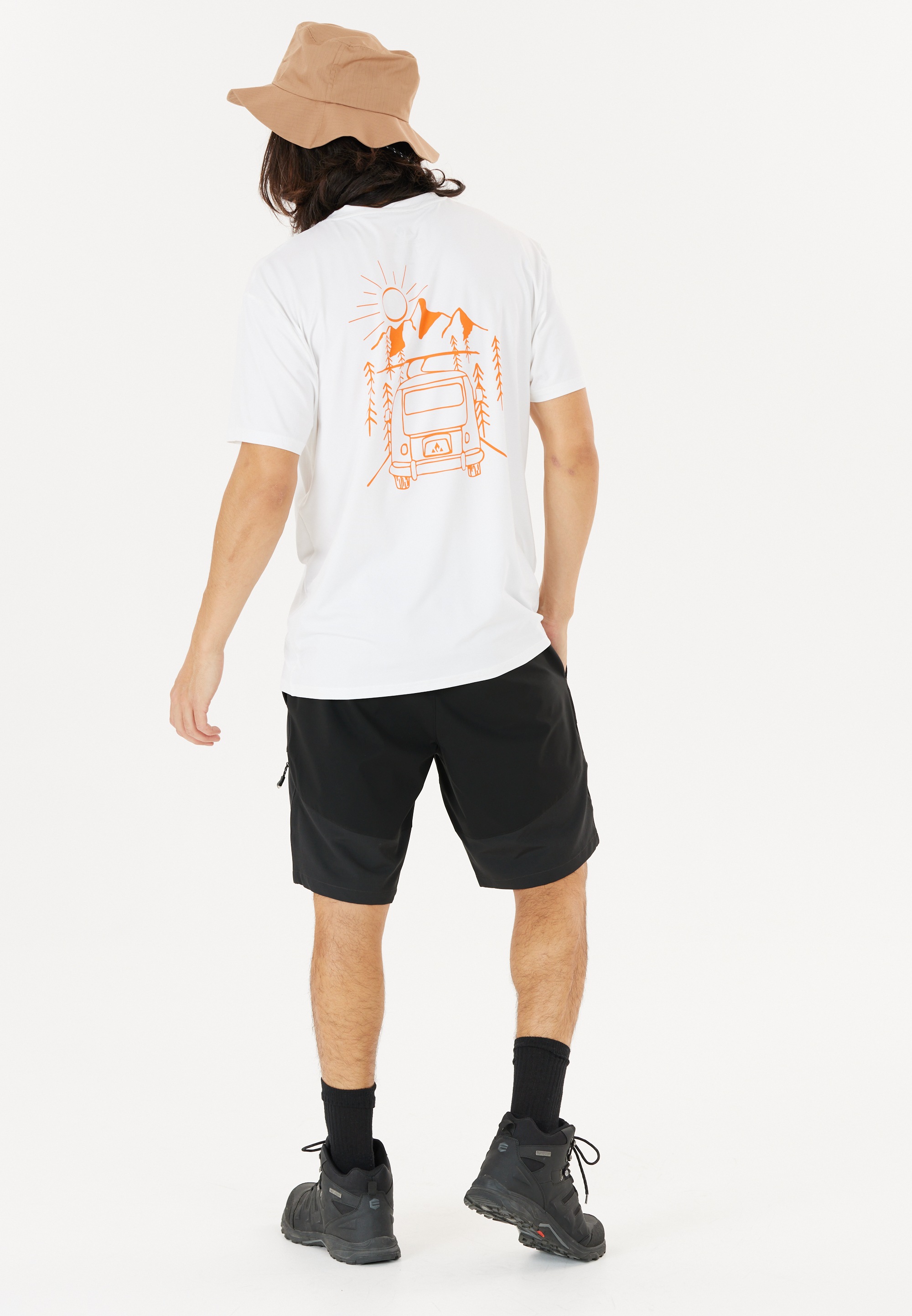 WHISTLER Shorts, mit 4-Wege-Stretch-Material