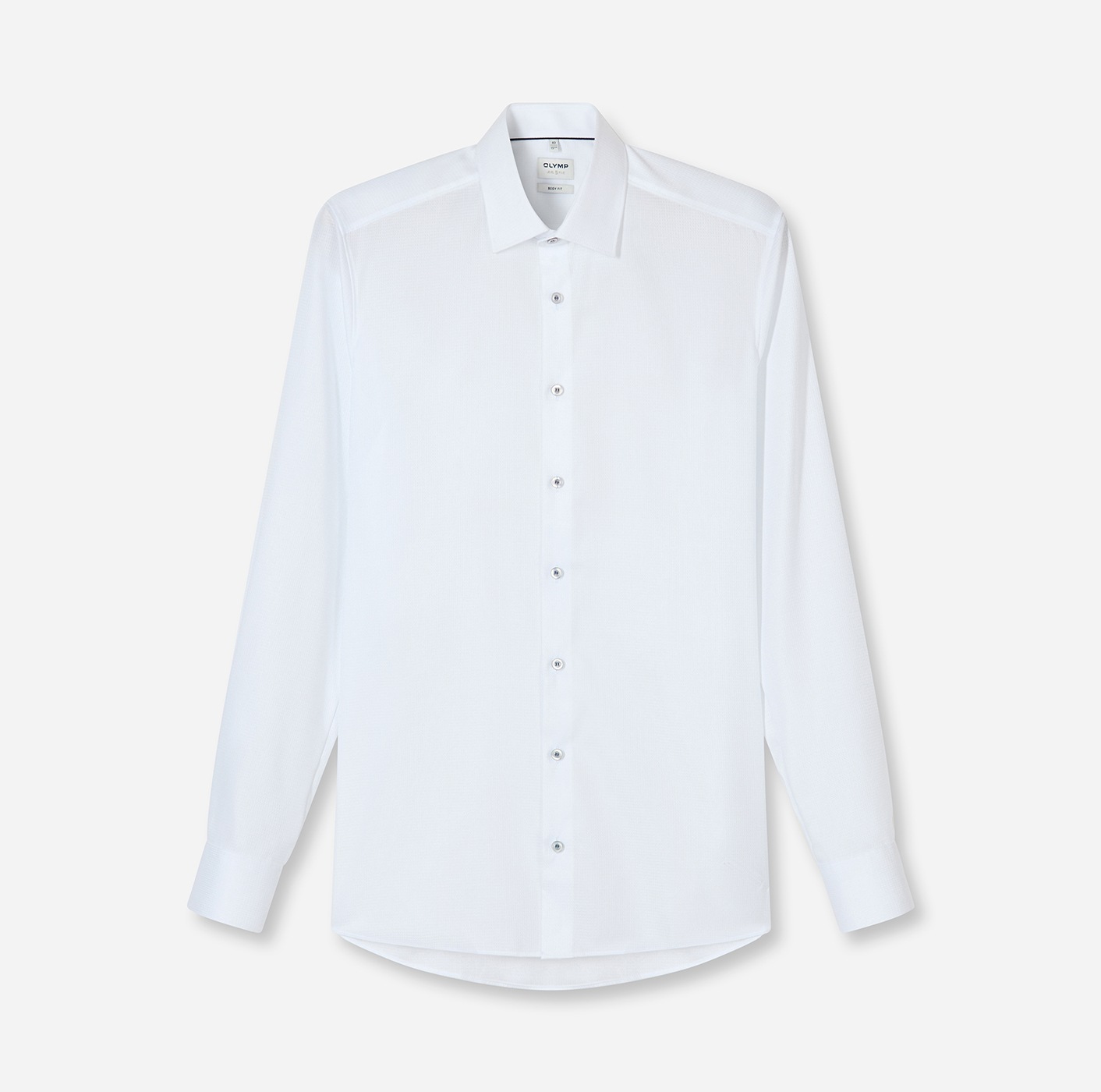 Thumbnail - OLYMP Langarmhemd "Level Five" Under-Button-down-Kragen, Businesshemd, body fit, fein strukturiert