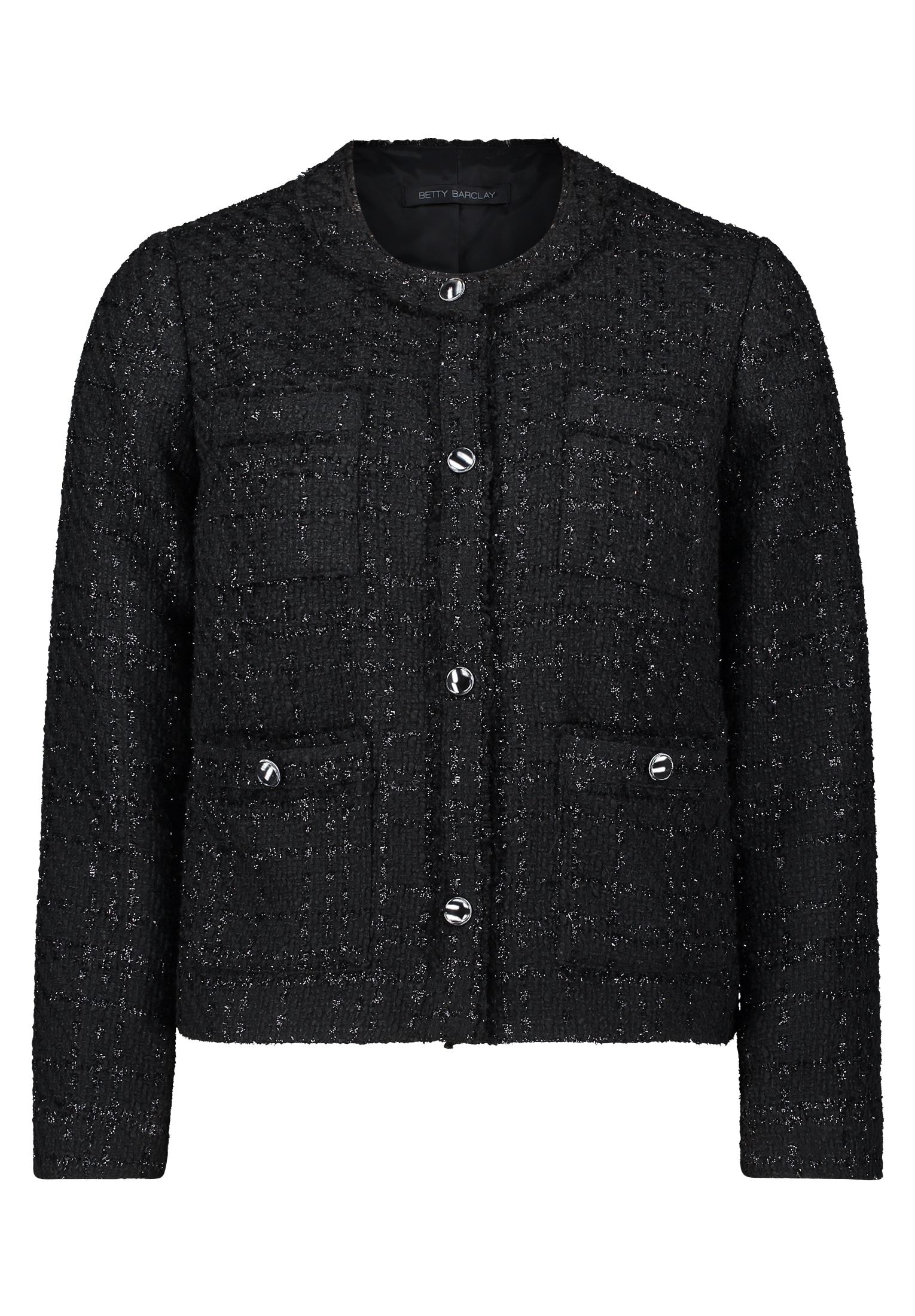 Betty Barclay Jackenblazer "Damen Blazer-Jacke mit Fransen" günstig online kaufen