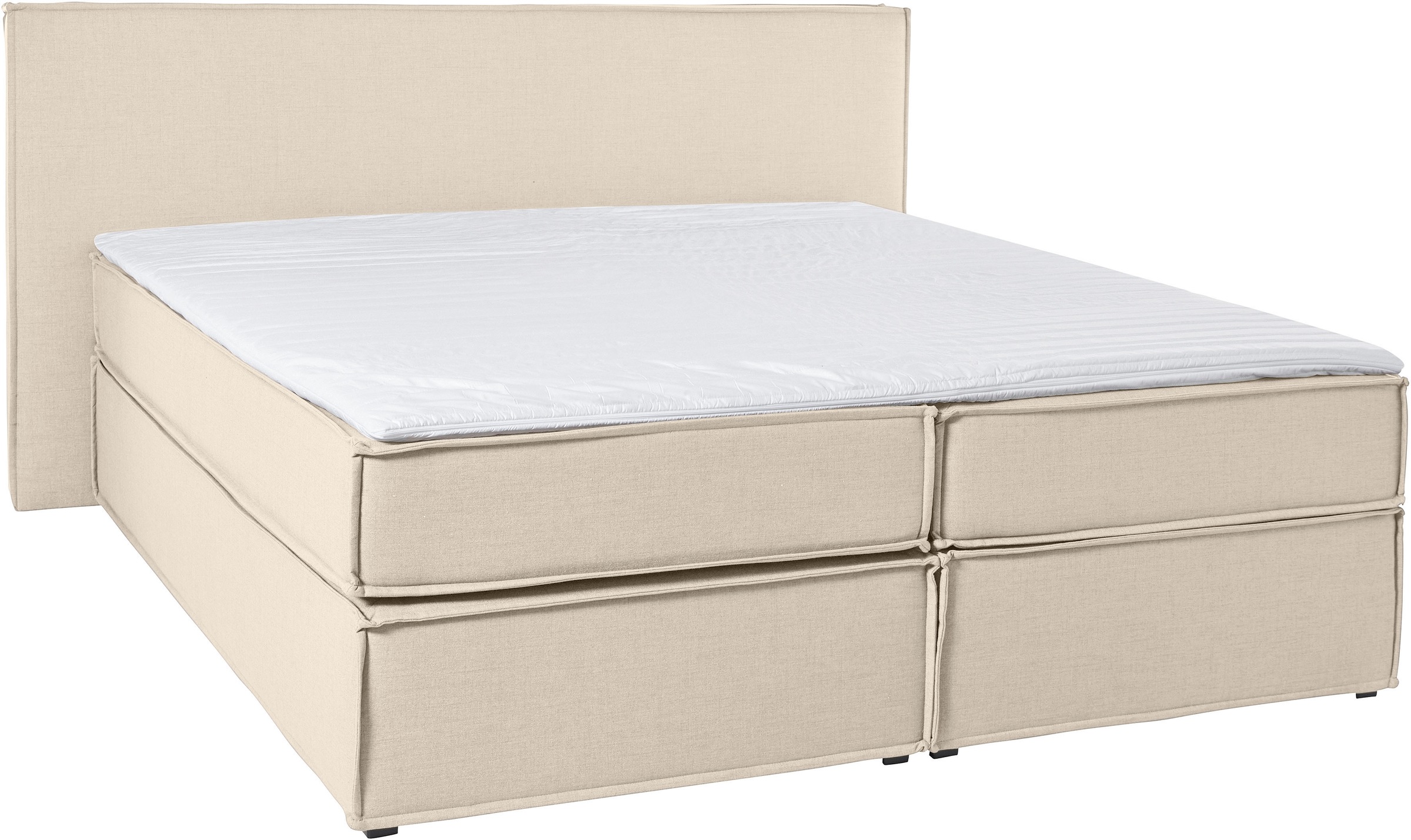 LeGer Home by Lena Gercke Boxspringbett »Yuma«, incl. Topper, in 4 Breiten, 3 Matratzenarten und je 2 Härtegraden
