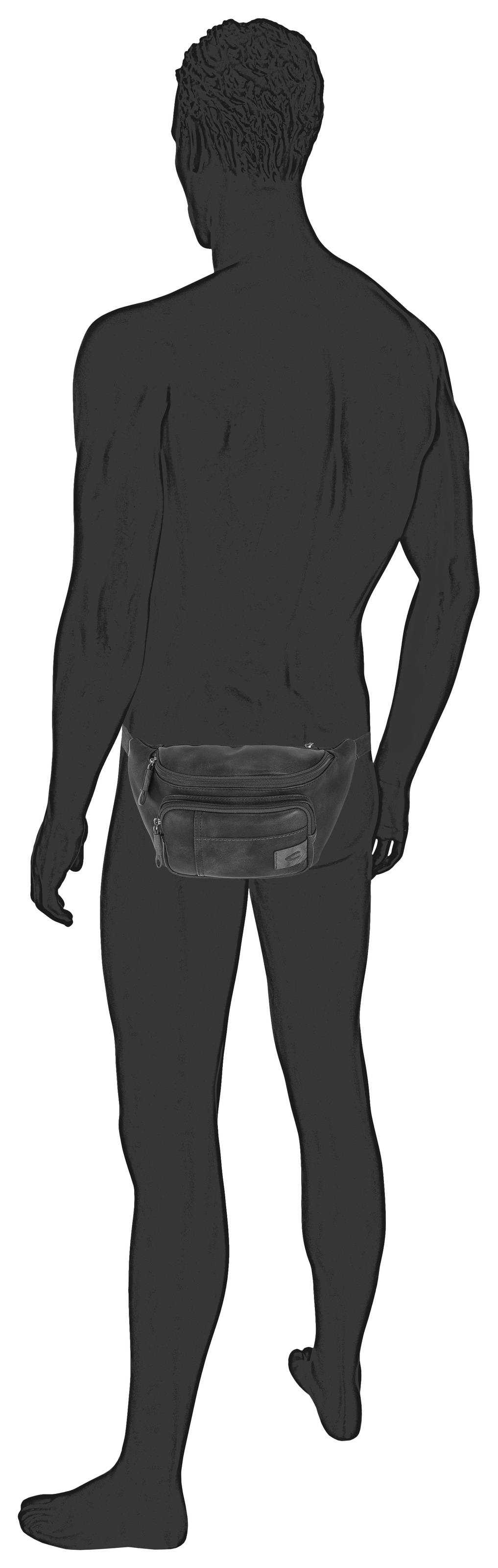 camel active Bauchtasche "Laos" funktionaler Begleiter mit sportlichen Deta günstig online kaufen