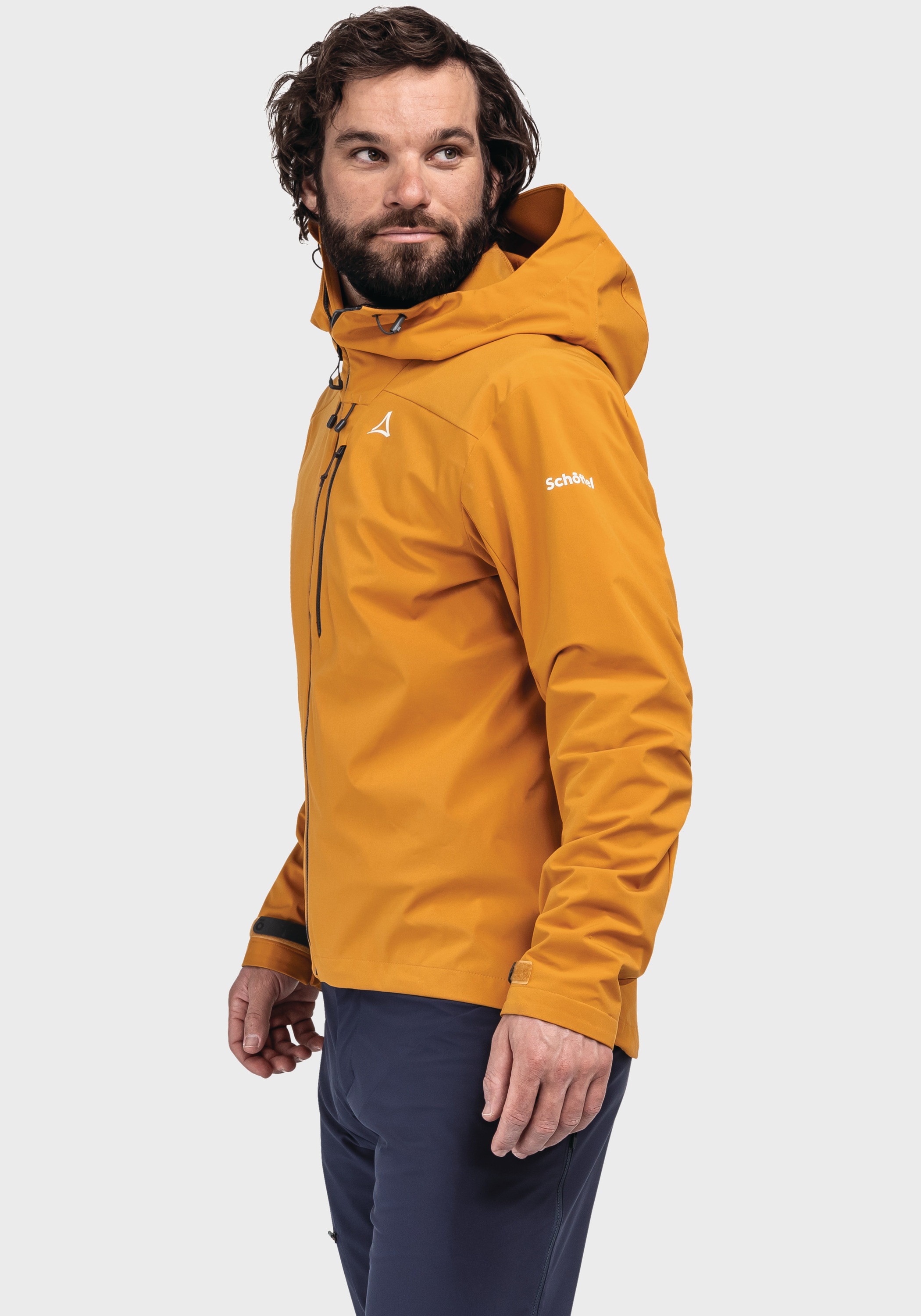 Schöffel Outdoorjacke »Bike Hybrid Jk Style Salza MNS«, mit Kapuze