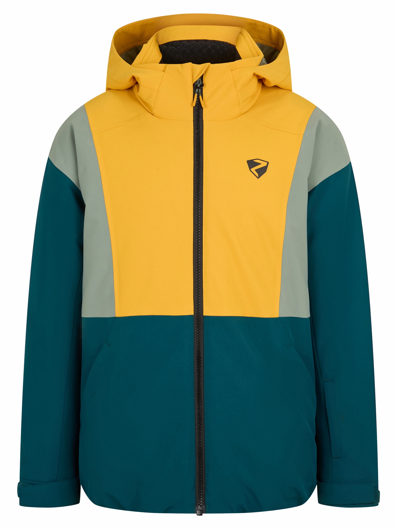 Ziener Skijacke "ABBE-Z AQUASHIELD JUNIOR" wasser- u. winddicht, atmungsaktiv, warm, reflektierende Elemente