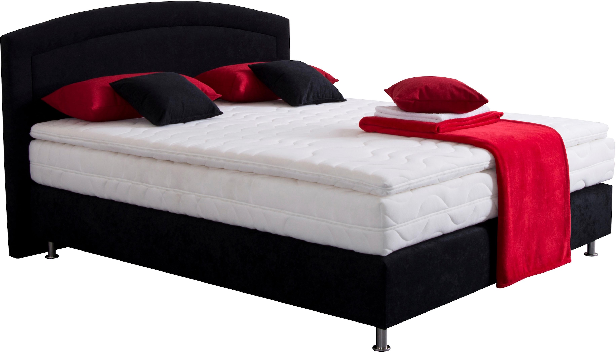 Westfalia Schlafkomfort Boxspringbett mit Topper günstig online kaufen