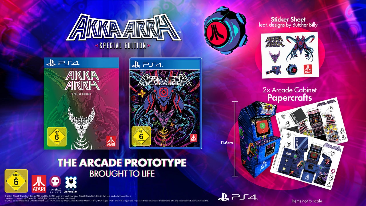 Spielesoftware »Akka Arrh Collectors Edition«, PlayStation 4