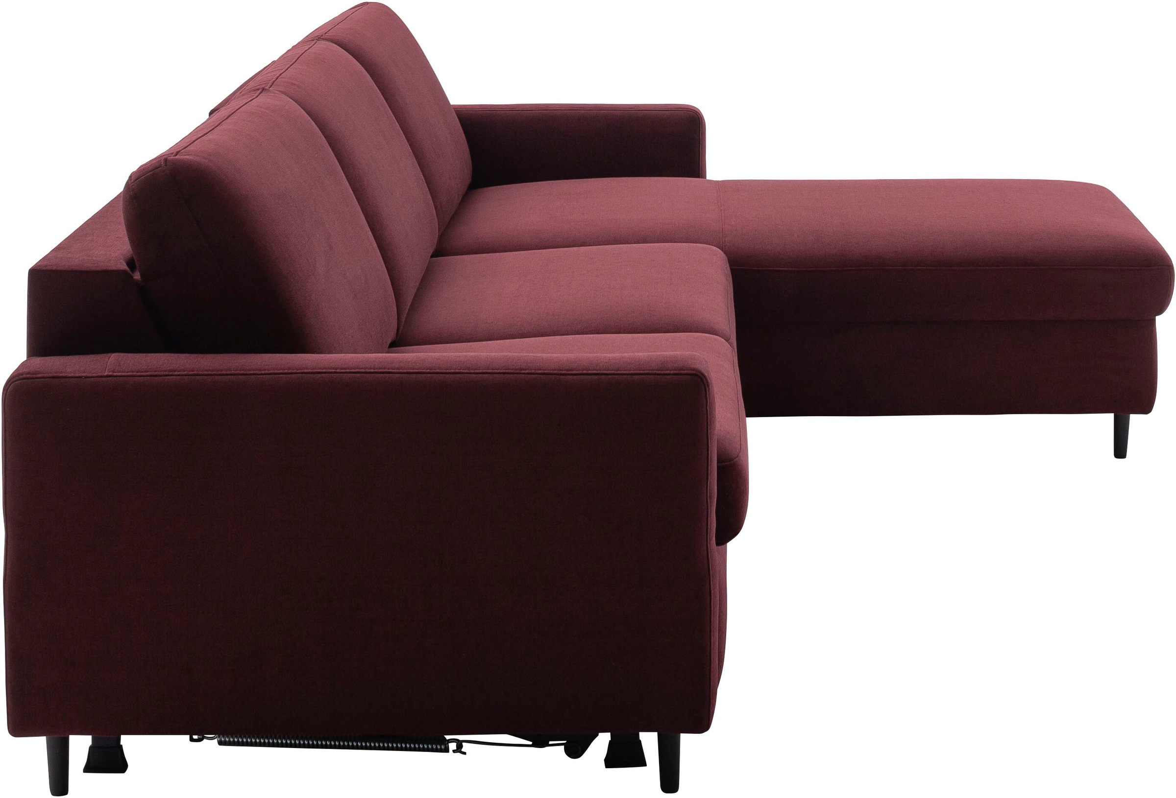 Thumbnail - Home affaire Ecksofa "Calestra, Bezug Easy Care, Dauerschlaffunktion in 2 Qualitäten" Längsschläfer mit echter Dauerschl...