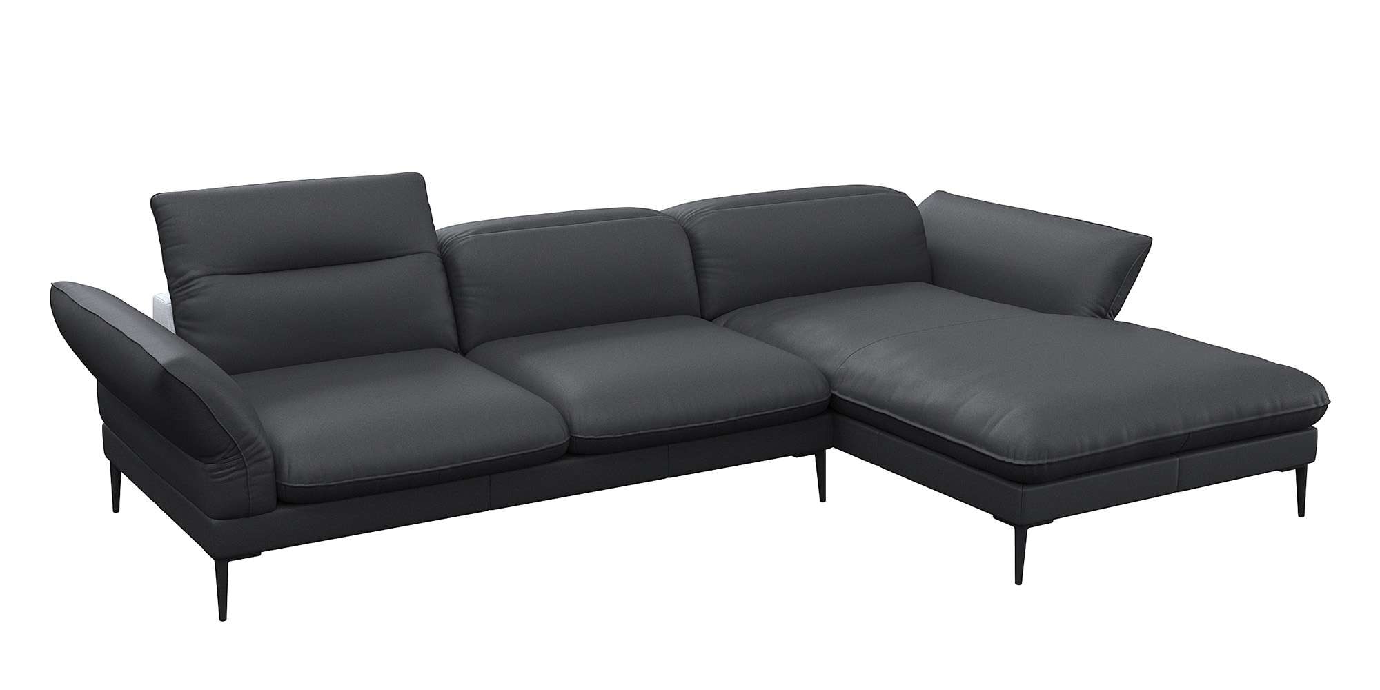 Ecksofa »Salino, Funktionssofa mit Recamiere, Relaxsofa, Ecksofa«, Sofa mit Arm- und...