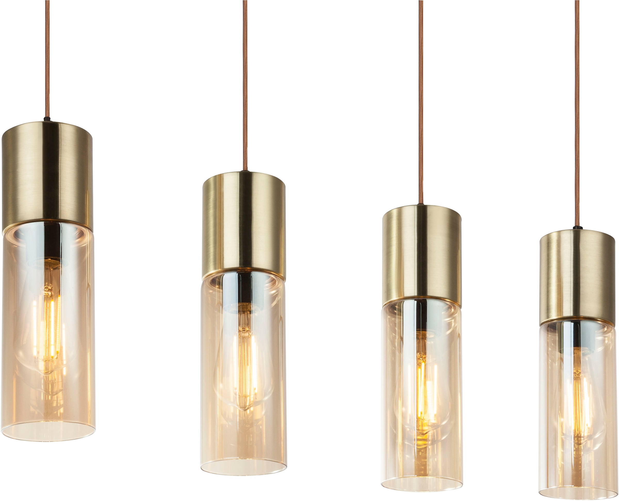GLOBO LIGHTING Hängeleuchte »ANNIKA« E27 1 Stk. Hängeleuchte, Glas, E27