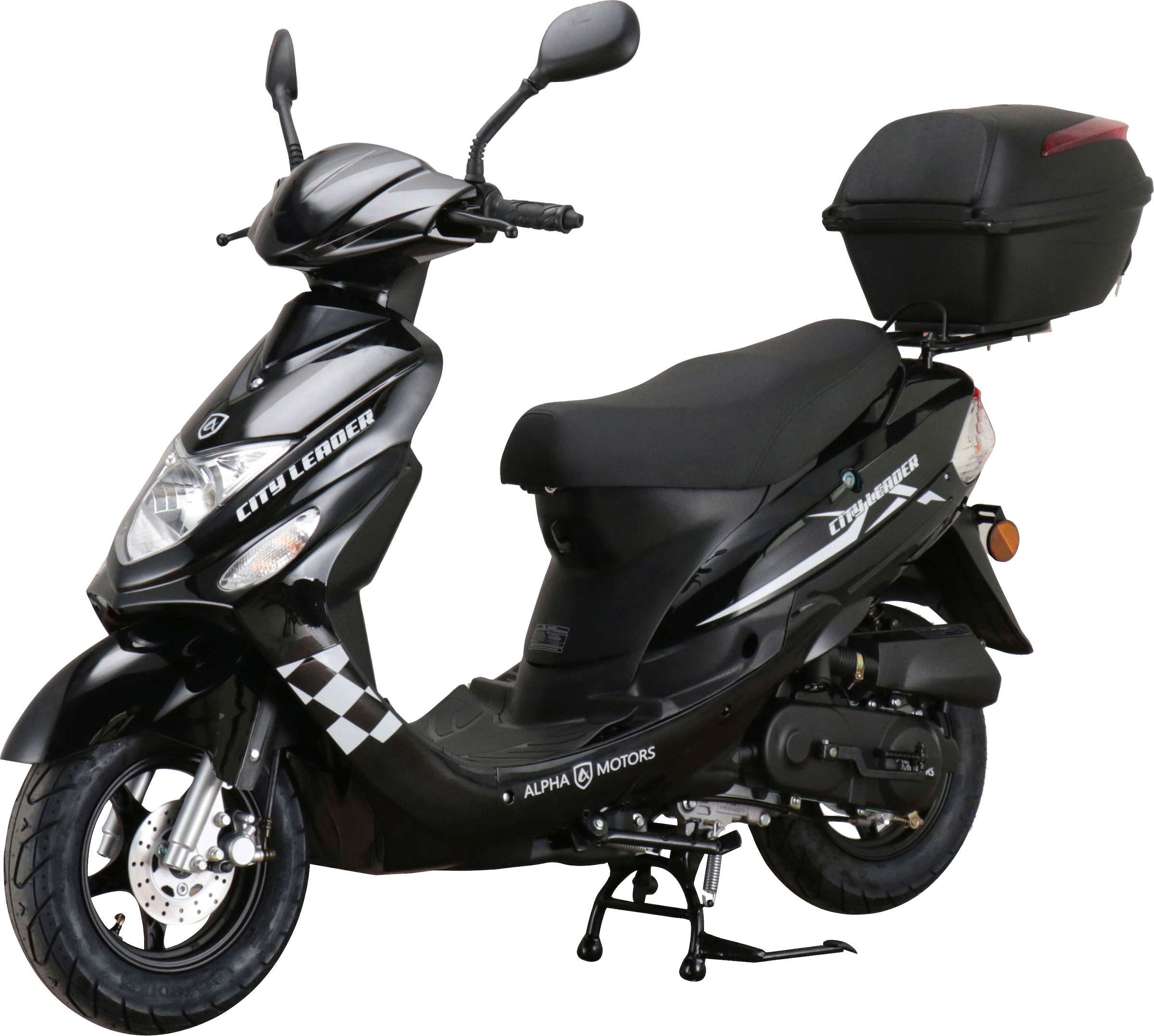 Alpha Motors Motorroller »CityLeader«, 50 cm³, 45 km/h, Euro 5, 2,99 PS,  inkl. Topcase auf Raten | BAUR