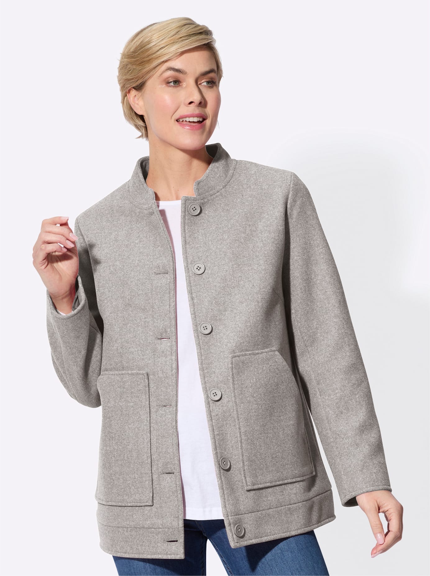 Classic Basics Walkjacke, ohne Kapuze günstig online kaufen