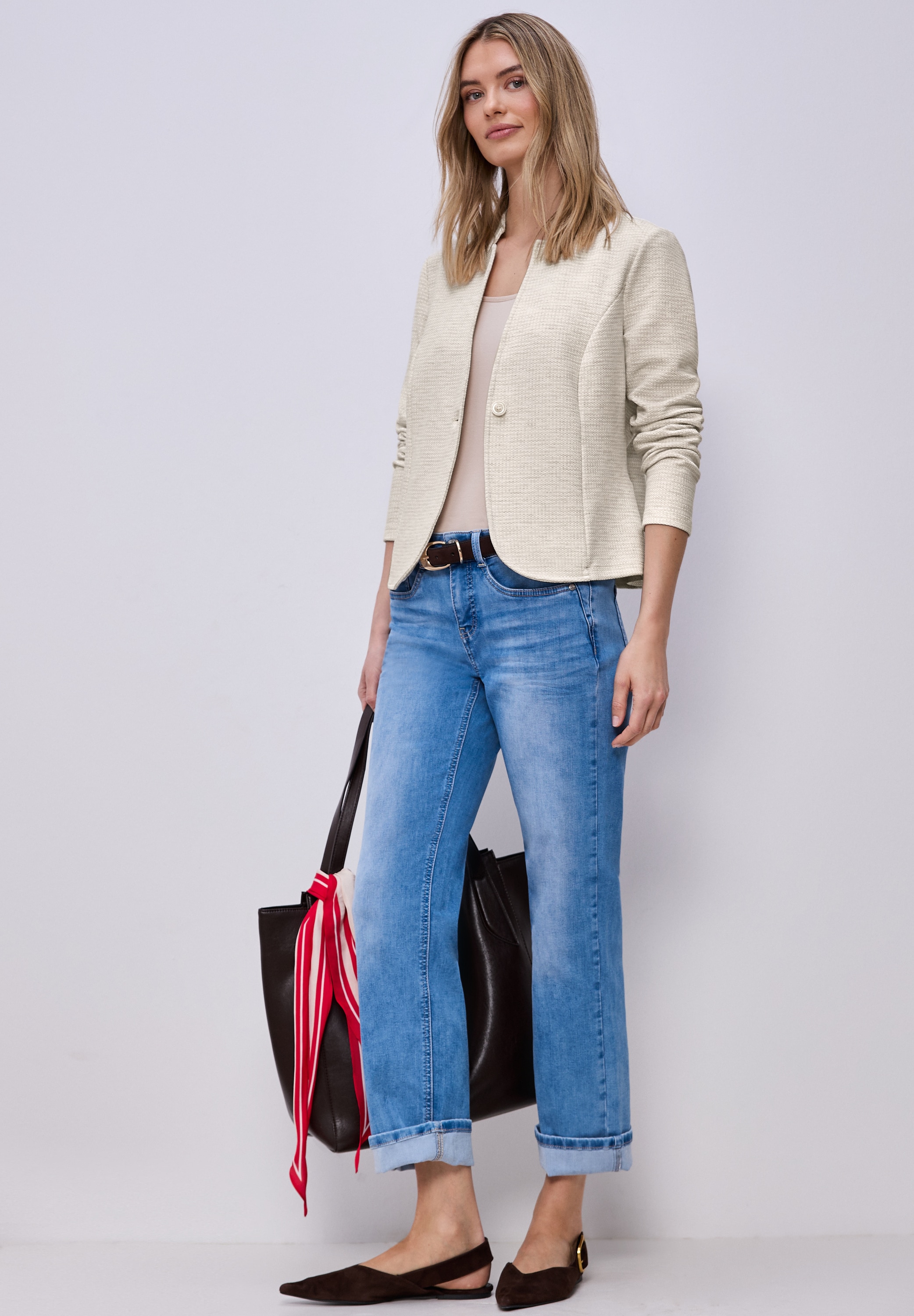 STREET ONE Sweatblazer Jersey