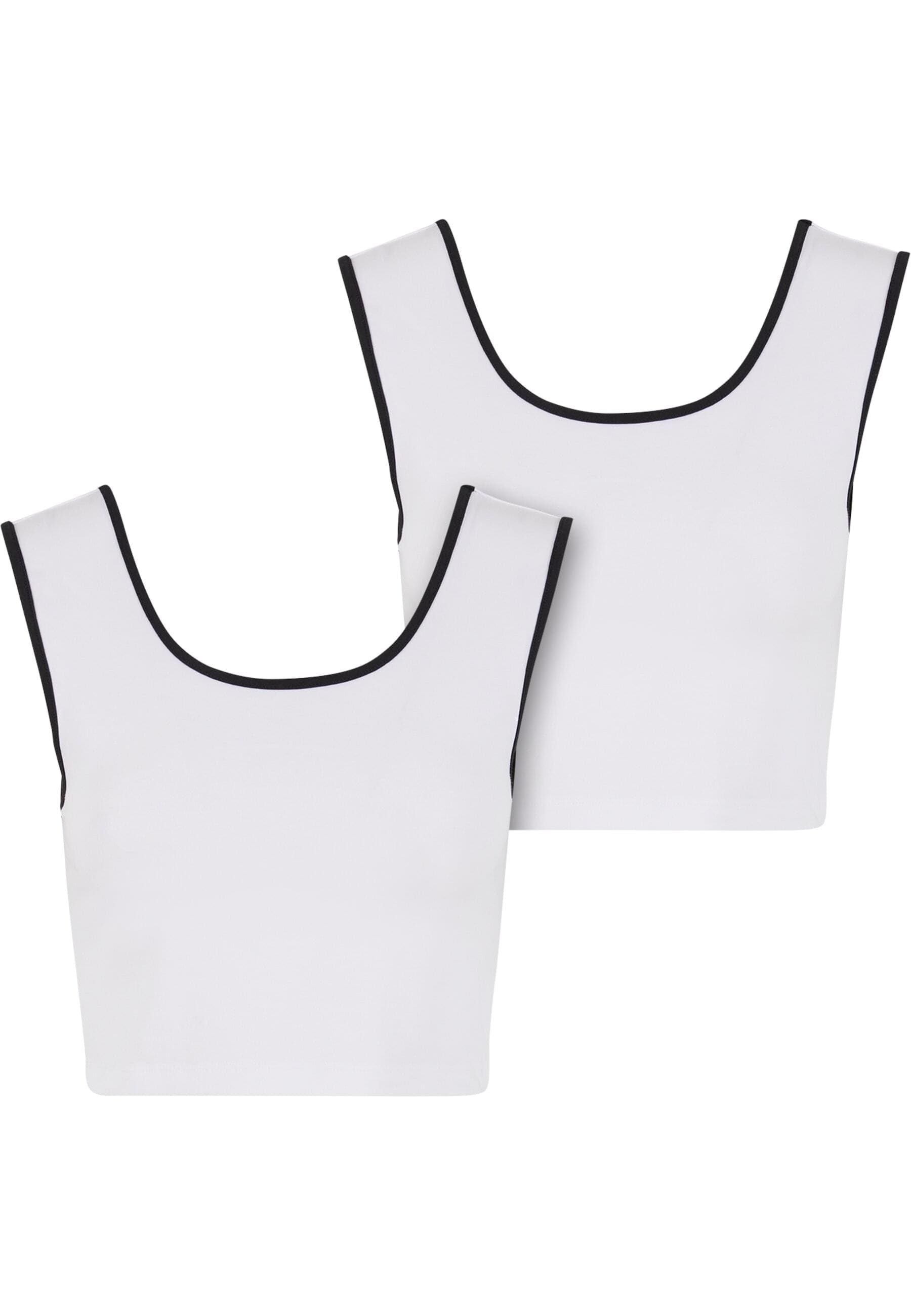 URBAN CLASSICS T-Shirt "Urban Classics Ladies Contrast Cropped Top", (1 tlg günstig online kaufen
