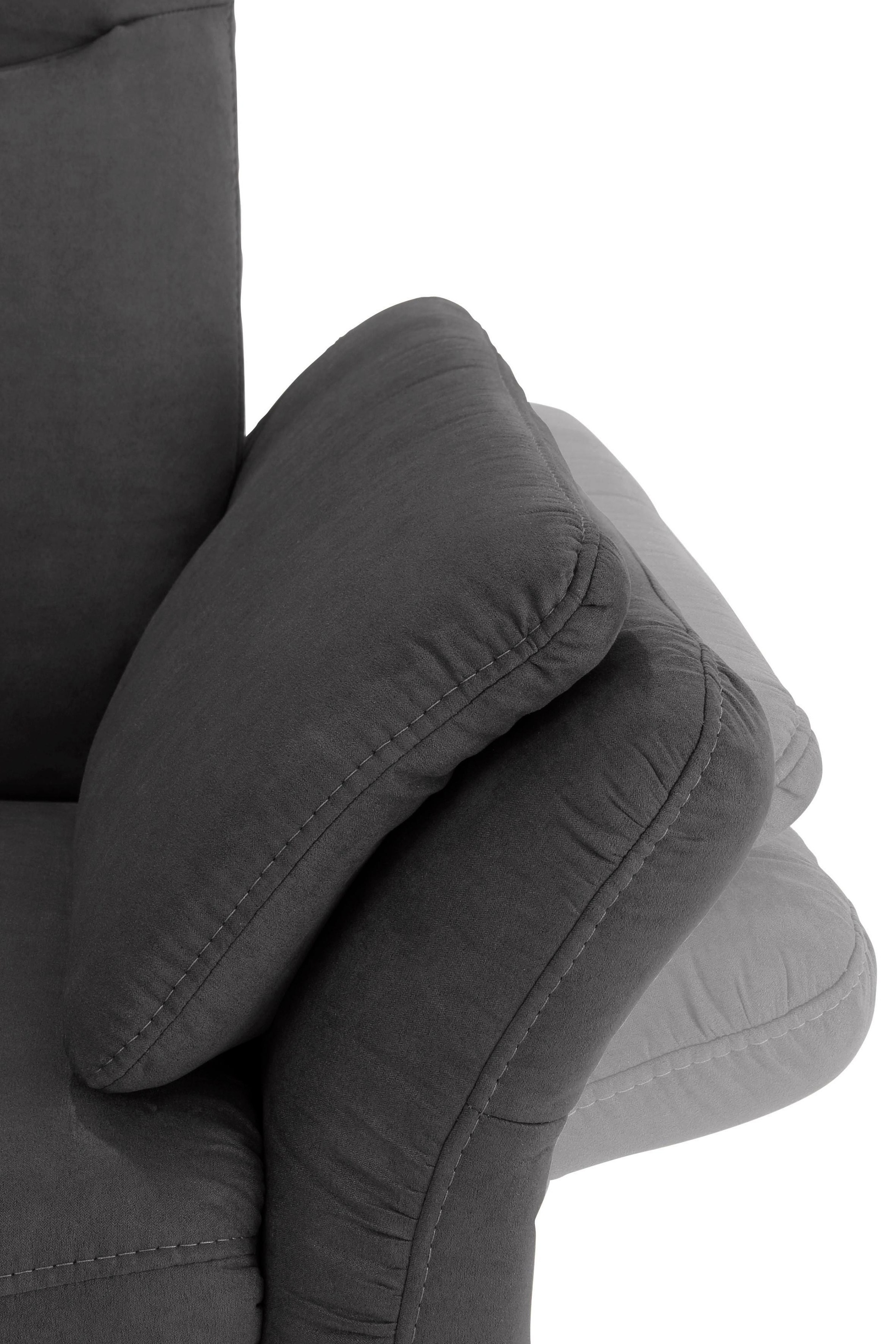 Home affaire Ecksofa »Tahoma L-Form«, mit Armlehnfunktion, wahlweise Bettfunktion, Schublade, Relaxfunktion