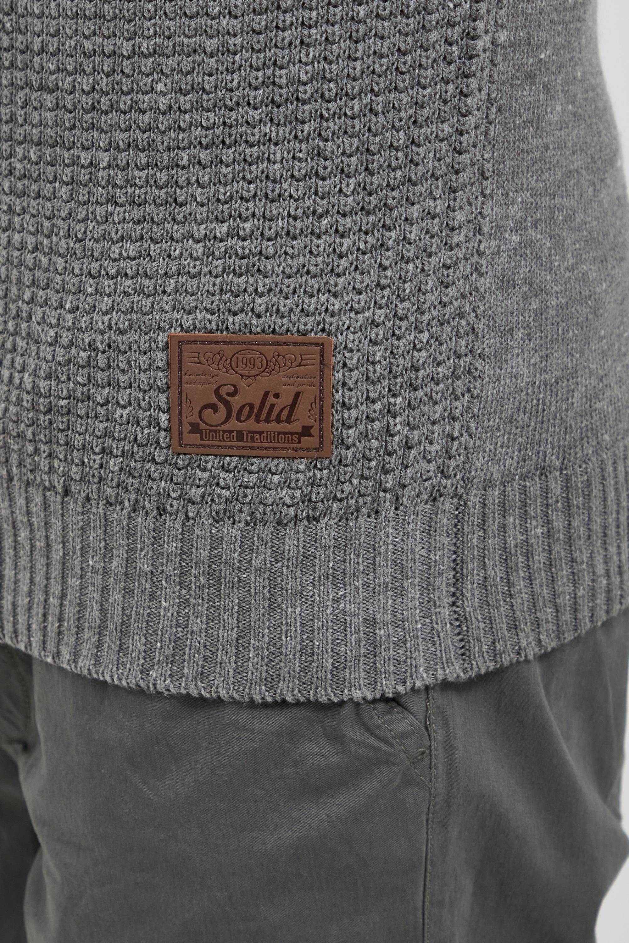 !Solid Strickfleece-Pullover »Strickpullover SDTerrance«