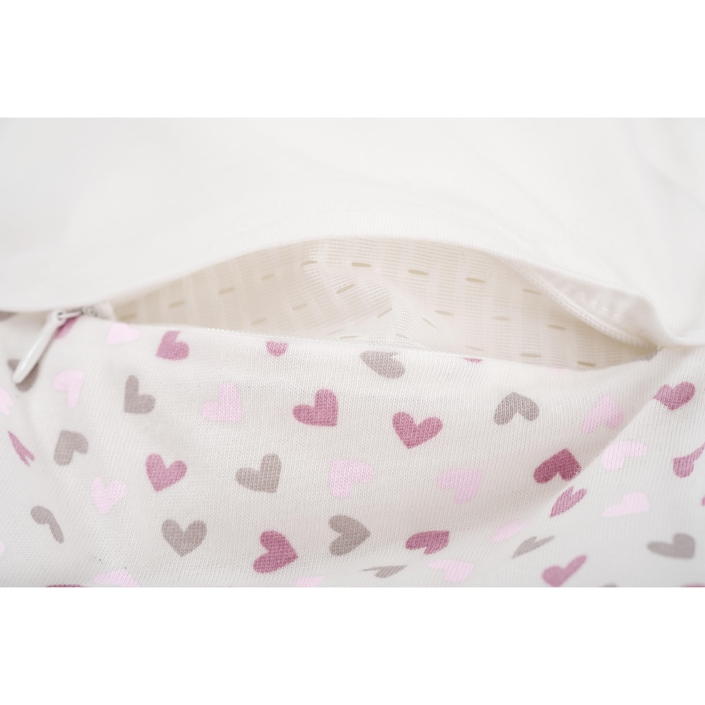 Träumeland Babyschlafsack »Set Herz rosa«, (Packung, 3 tlg., 3er-Pack)