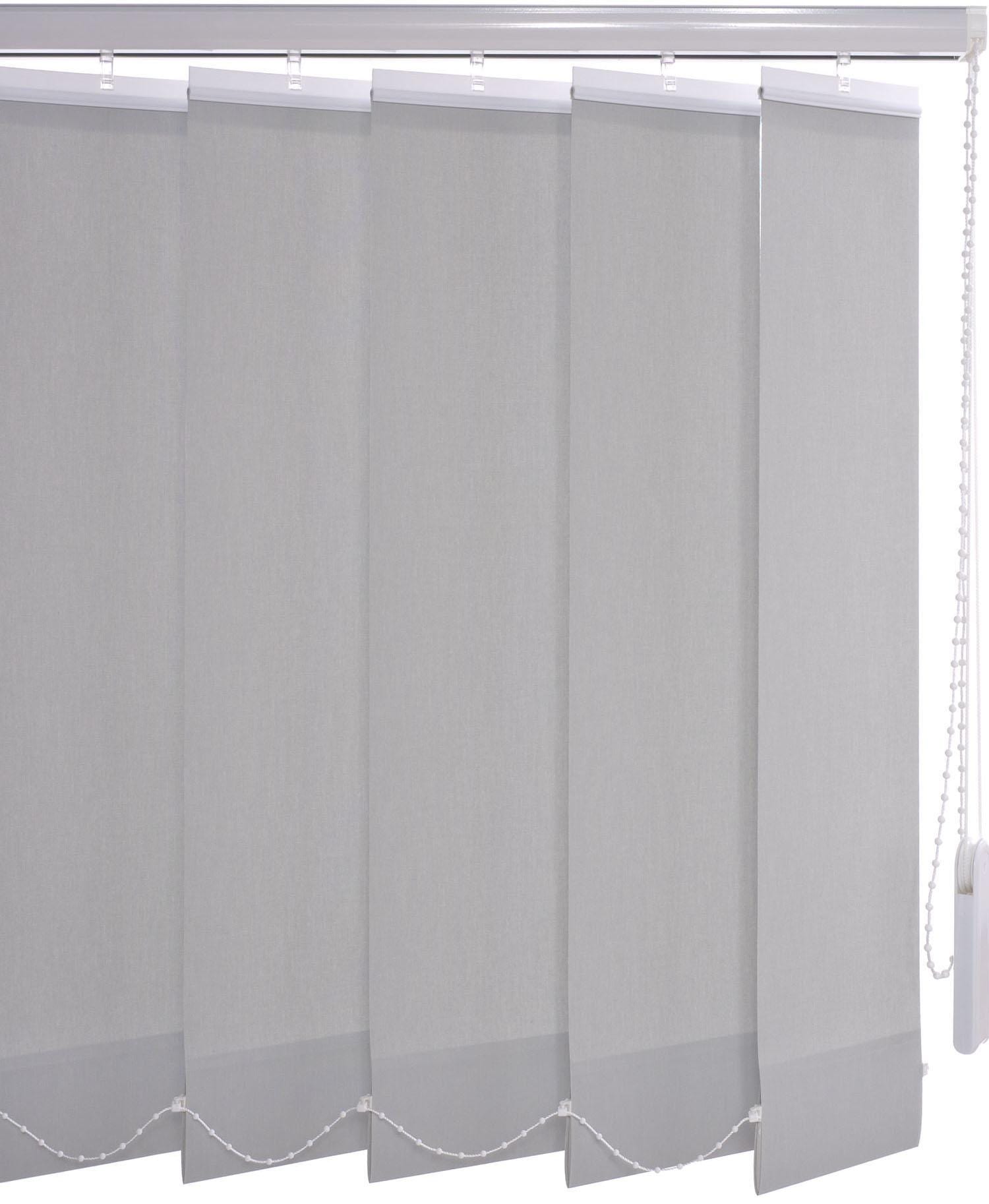 Liedeco Lamellenvorhang »Lamellenvorhang Vertikalanlage perlex - 89 mm  Lamelle«, (1 St.), Kürzbare Vertikalanlage Perlex kaufen | BAUR