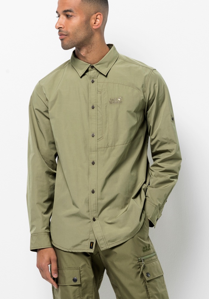 Jack Wolfskin Funktionshemd »LAKESIDE ROLL-UP SHIRT M«