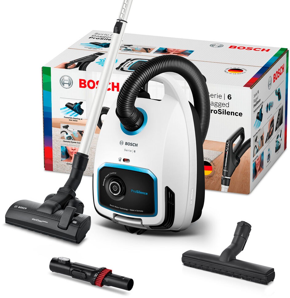 BOSCH "Serie 6 ProSilence BGL6TSIL, Hygiene-Filter, 10 Jahre Motorgarantie" günstig online kaufen