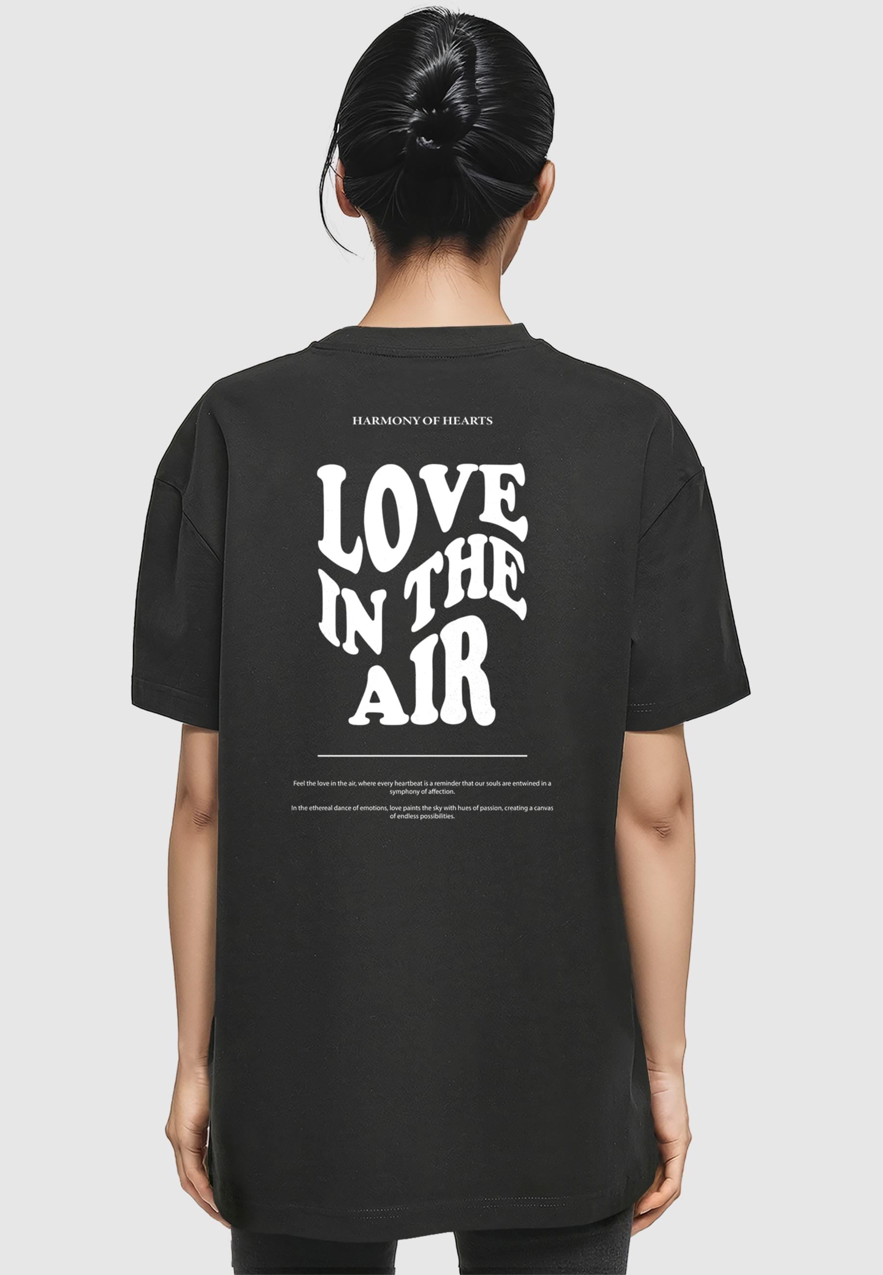 Merchcode T-Shirt »Merchcode Damen Ladies Love In The Air Oversized Boyfriend Tee«, (1 tlg.)
