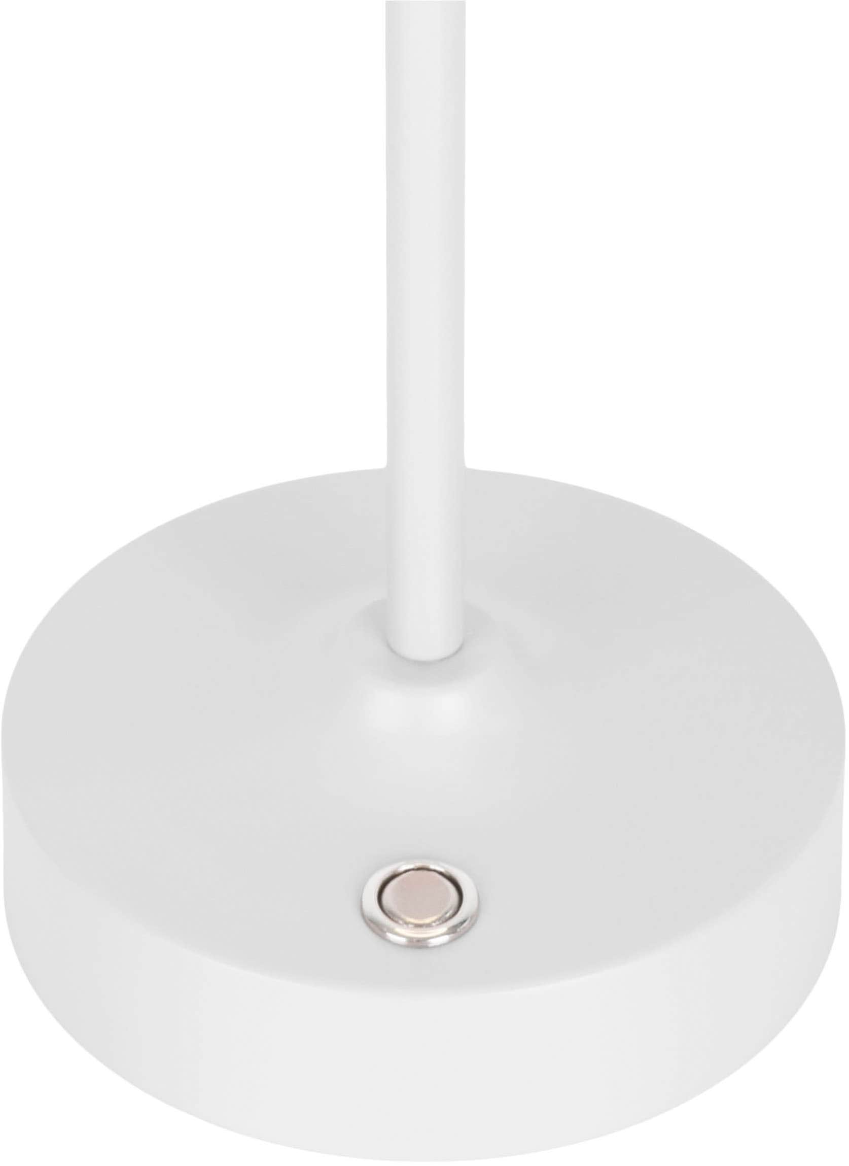 näve LED Tischleuchte »Pina«, 1 flammig, Leuchtmittel LED-Modul | LED wechselbar, Akku aufladbar, USB Typ C inkl. Kabel 100cm, Touch, dimmbar