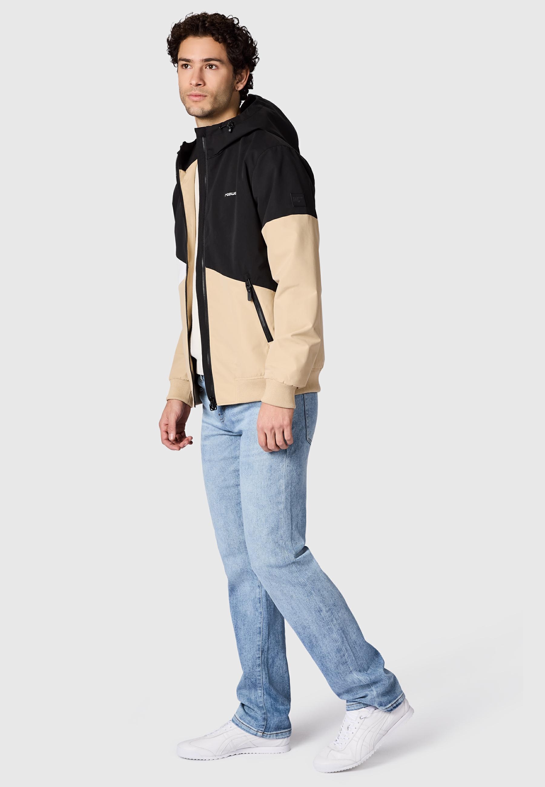 Ragwear Outdoorjacke »Renad« mit Kapuze Ultraleichte wasserdichte Herren Übergangsjacke mit Kapuze