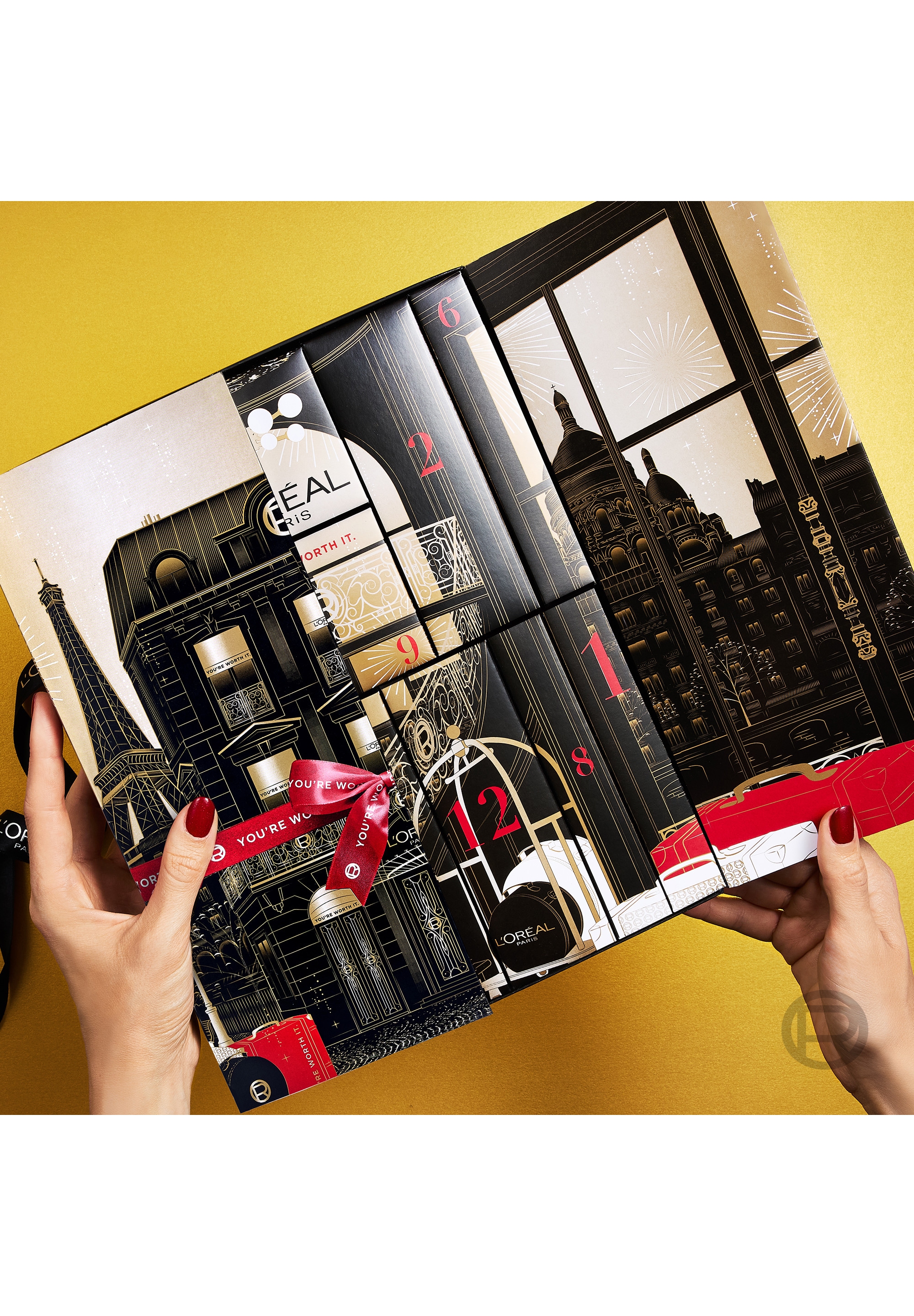 L'ORÉAL PARIS Kosmetik-Adventskalender »L'Oréal Paris 12 Tage Mini-Adventskalender 2025« ab 13 Jahren