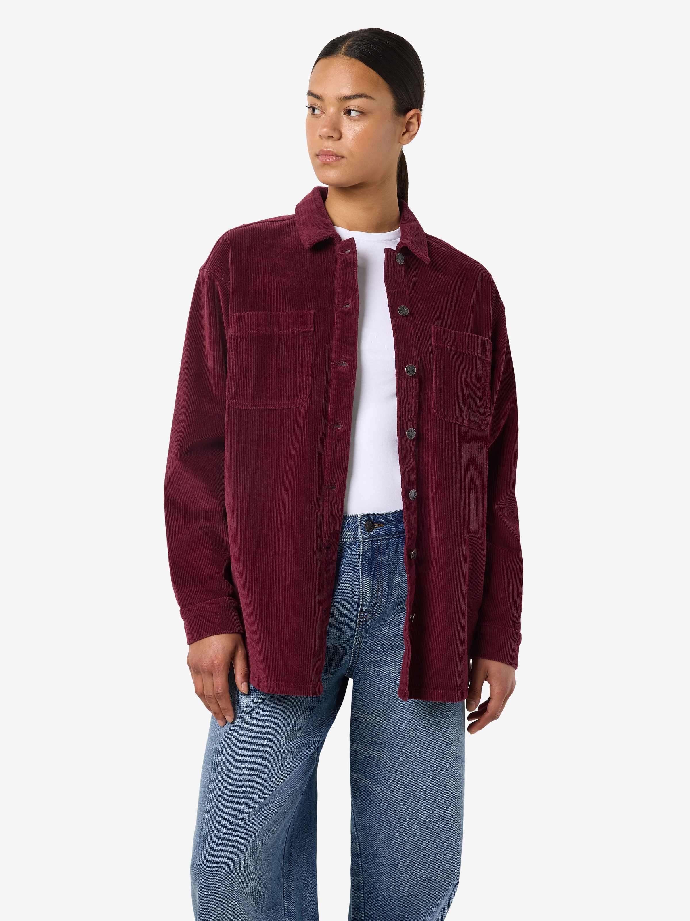 Noisy may Cordjacke "NMALVA L/S SHACKET COLORED CORDUROY NOOS" günstig online kaufen