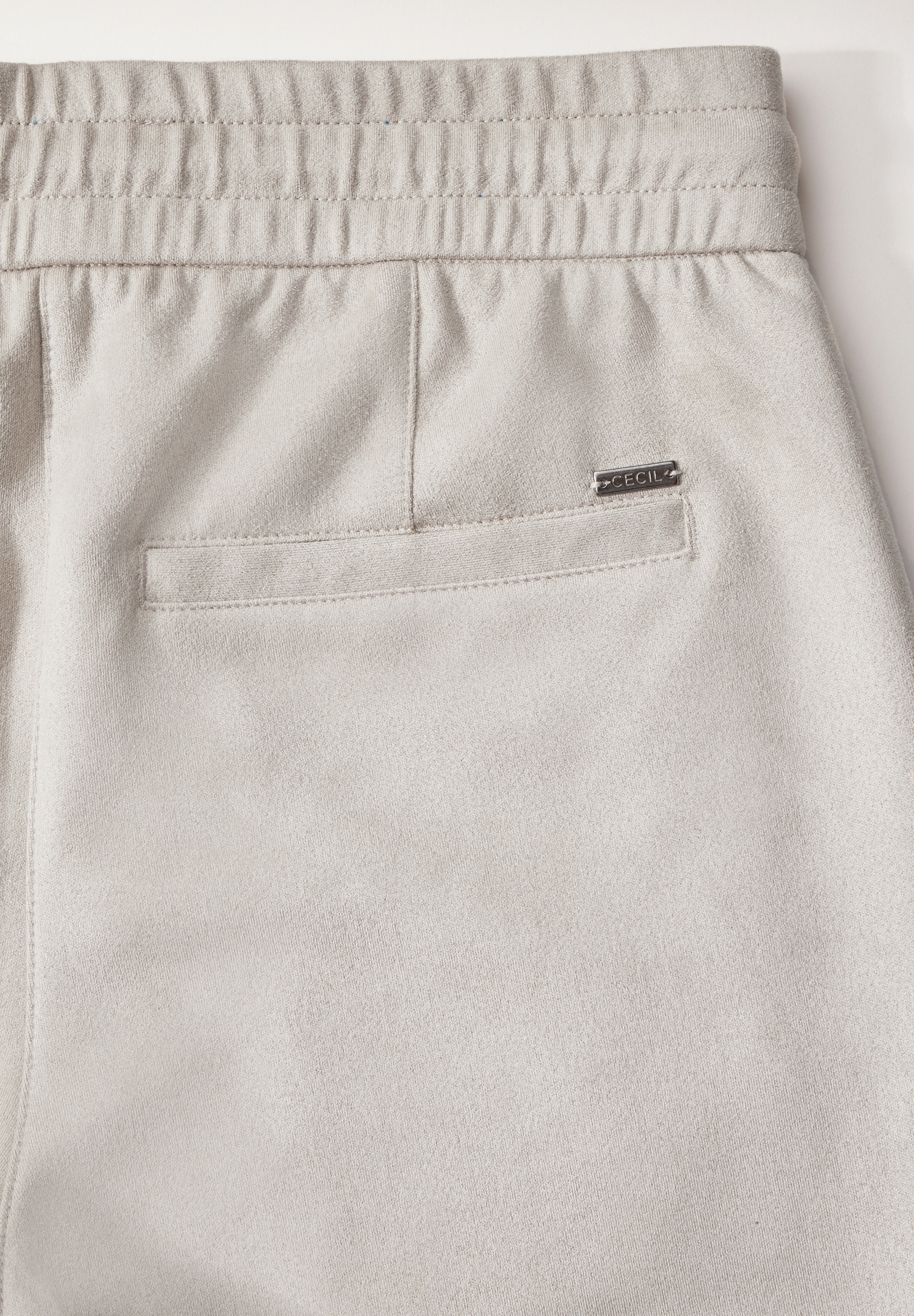 STREET ONE Lederimitathose, High Waist