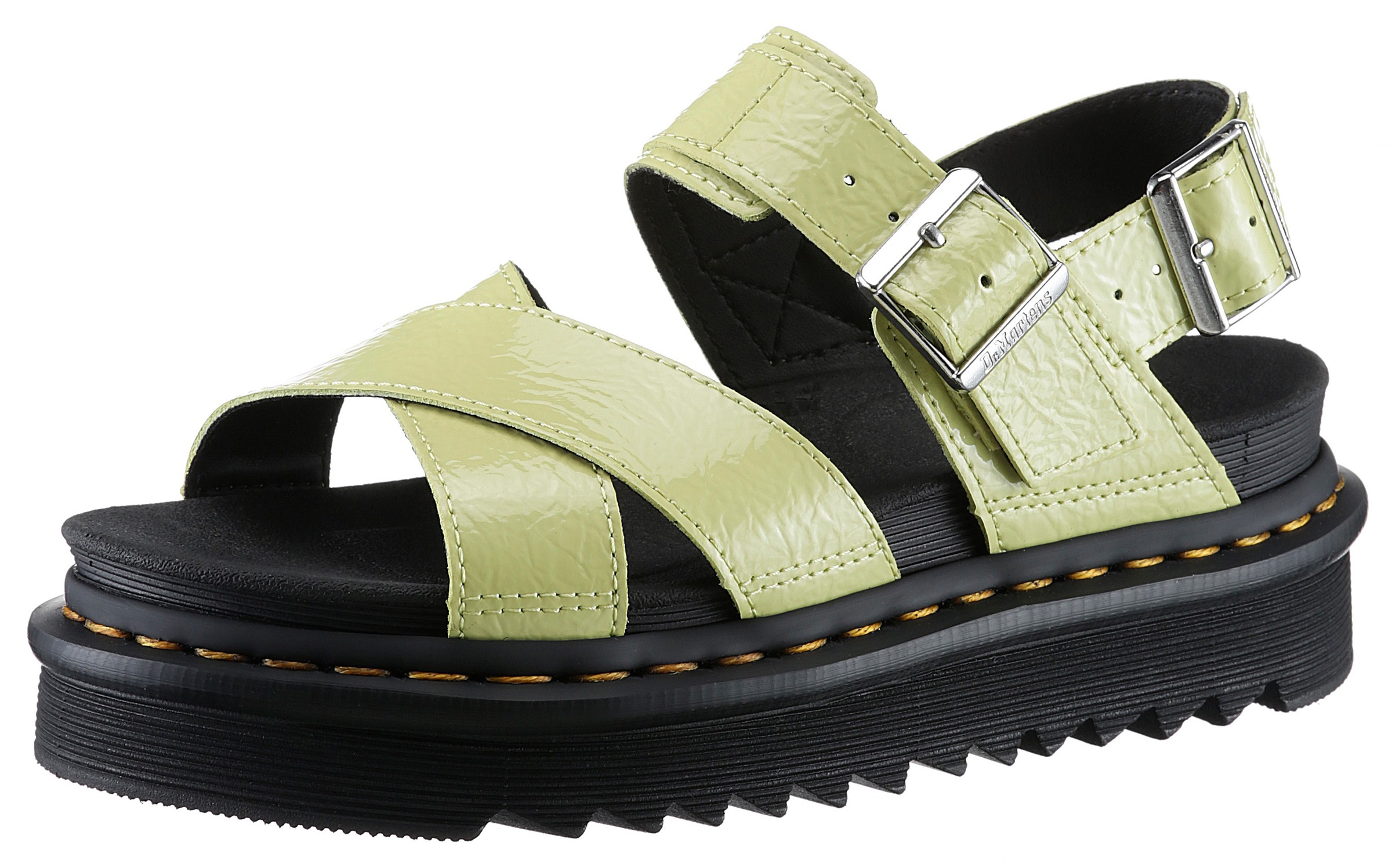 DR. MARTENS Sandale "Voss Li", Sommerschuh, Sandalette, Plateauabsatz, mit verstellbaren Schnallen